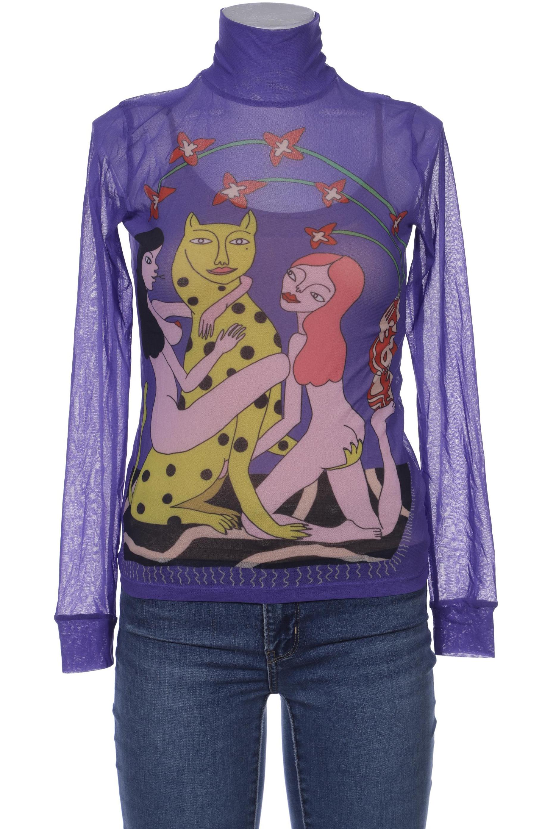 

Desigual Damen Langarmshirt, flieder, Gr. 42