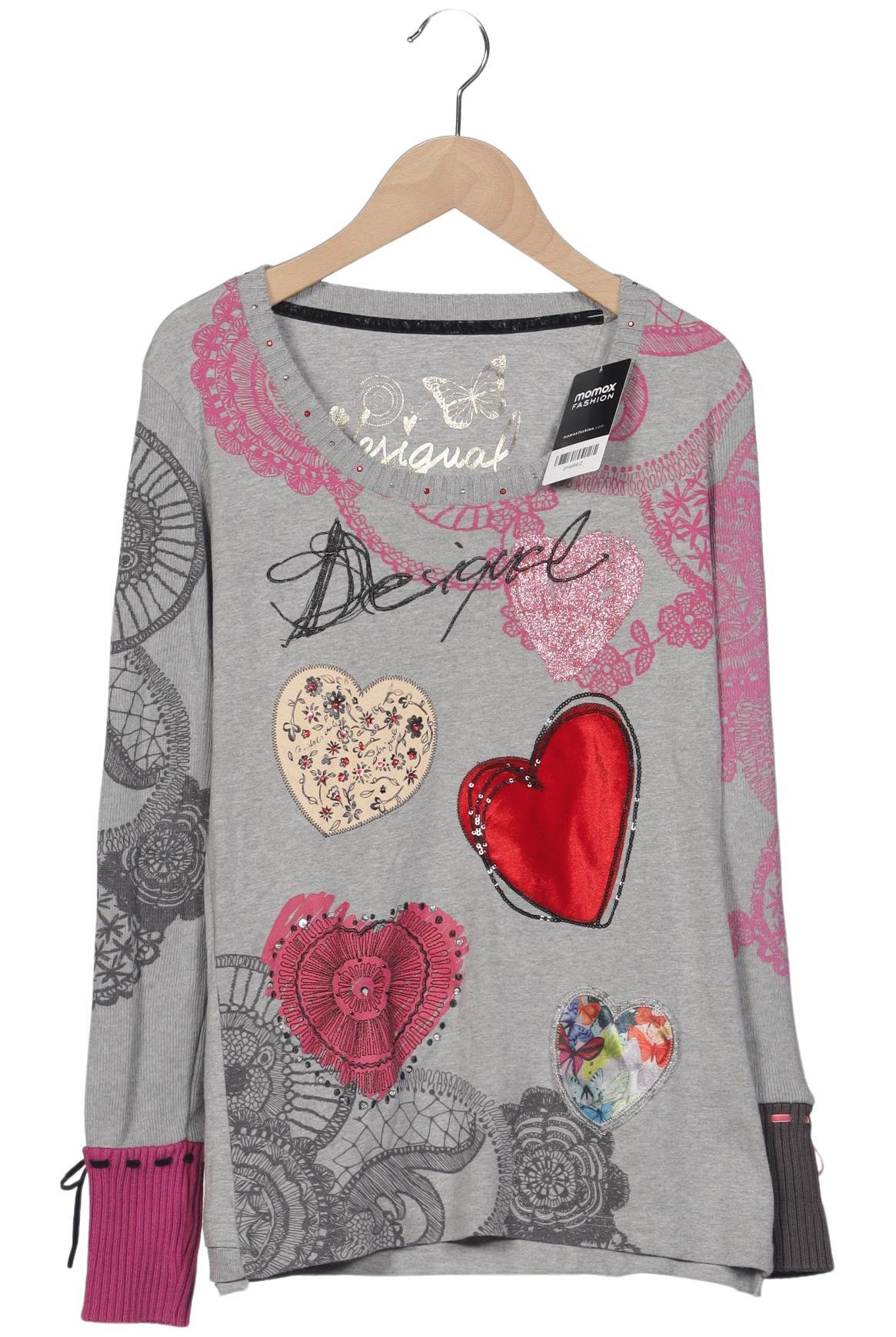 

Desigual Damen Langarmshirt, mehrfarbig, Gr. 36