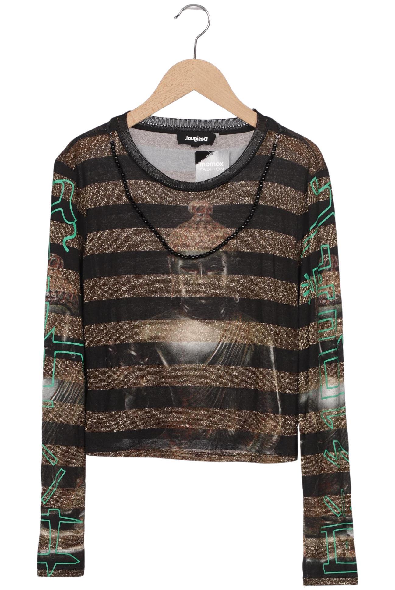 

Desigual Damen Langarmshirt, mehrfarbig, Gr. 42