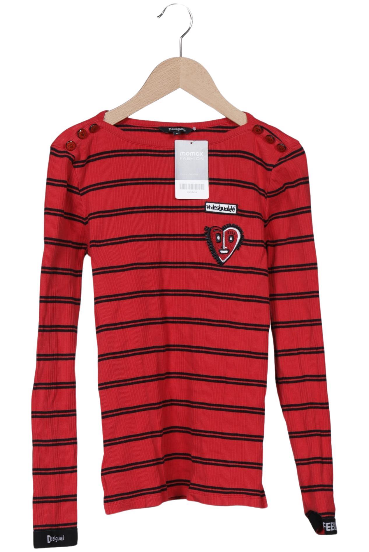 

Desigual Damen Langarmshirt, mehrfarbig, Gr. 38