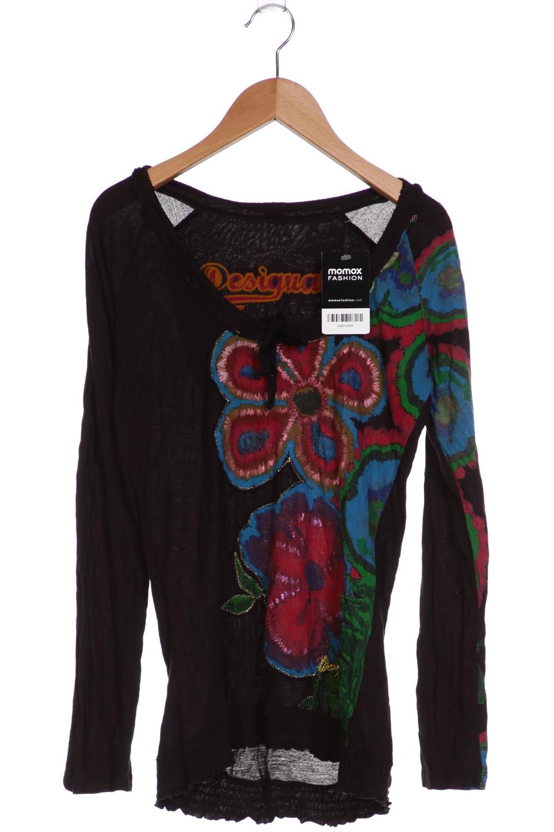 

Desigual Damen Langarmshirt, schwarz, Gr. 38