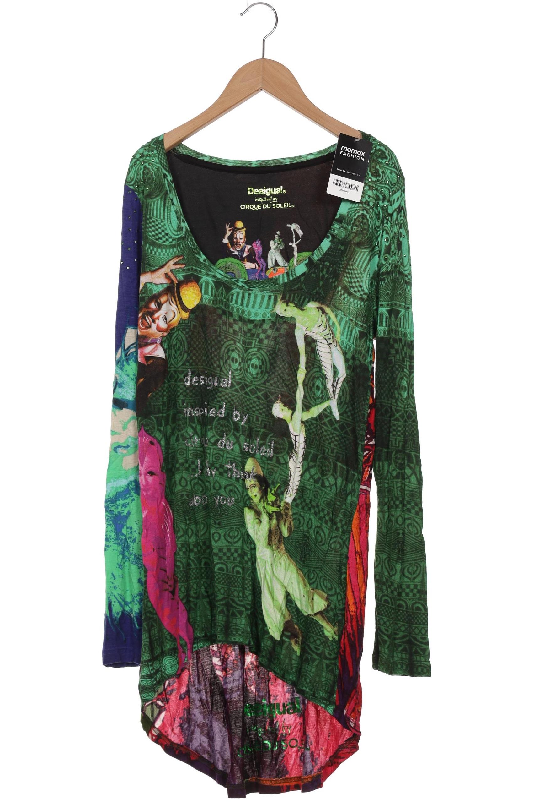 

Desigual Damen Langarmshirt, grün, Gr. 44
