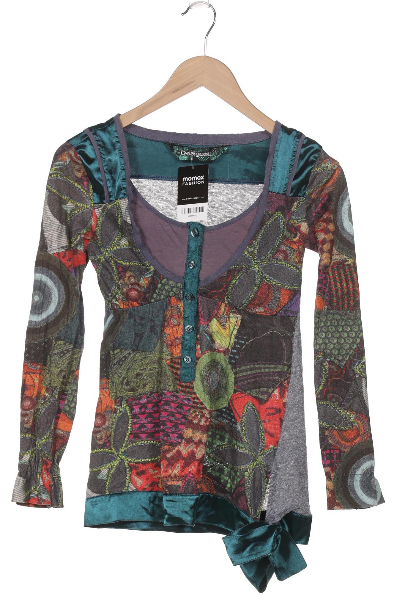 

Desigual Damen Langarmshirt, mehrfarbig, Gr. 36