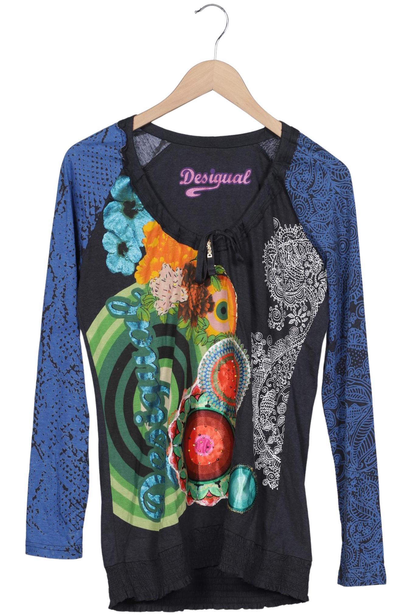 

Desigual Damen Langarmshirt, mehrfarbig, Gr. 46