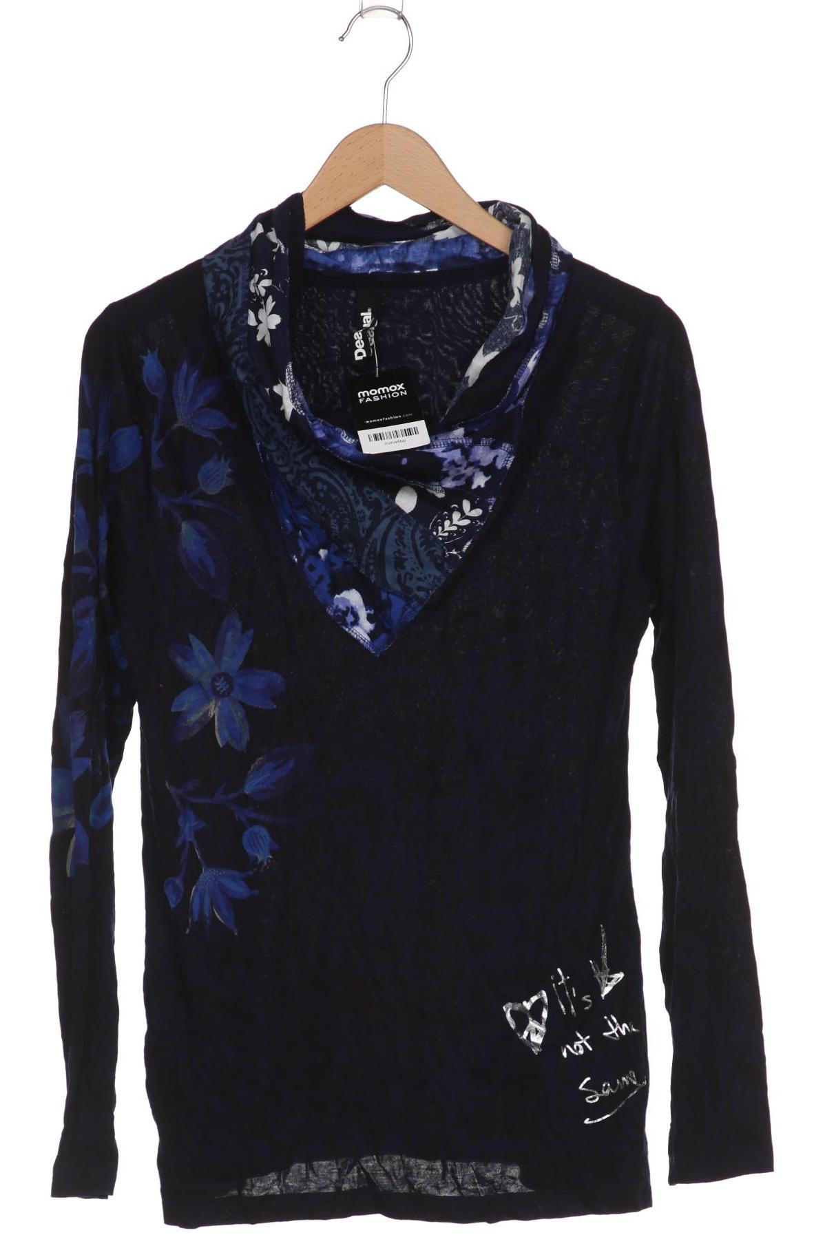 

Desigual Damen Langarmshirt, marineblau