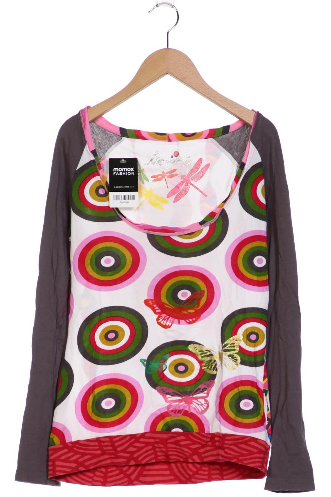 

Desigual Damen Langarmshirt, mehrfarbig, Gr. 38