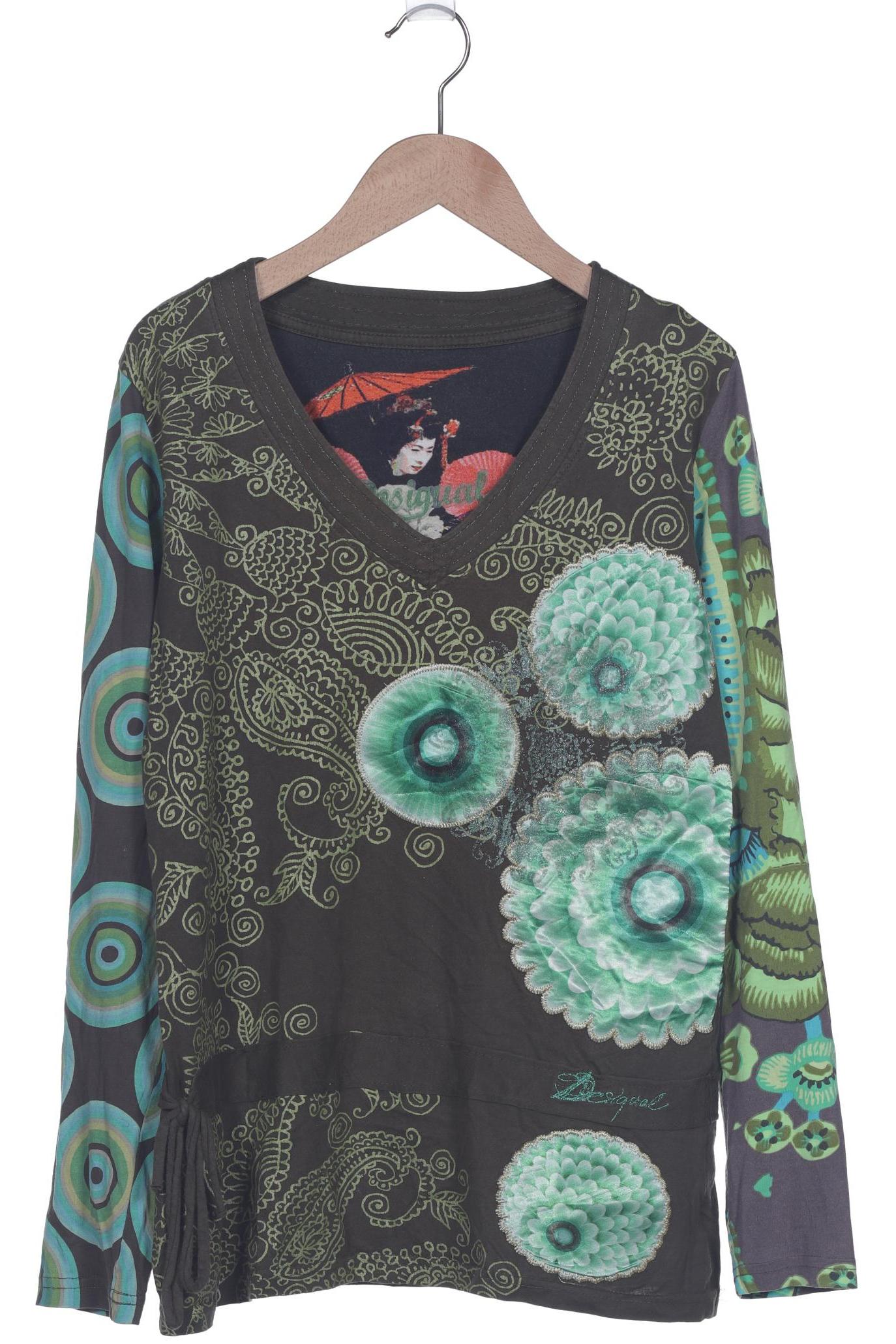 

Desigual Damen Langarmshirt, grün