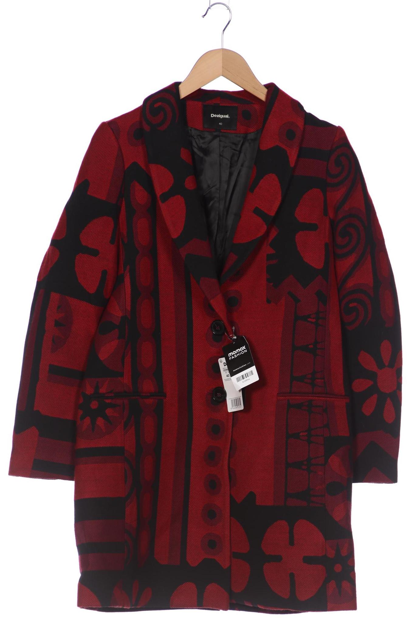 

Desigual Damen Mantel, rot, Gr. 40
