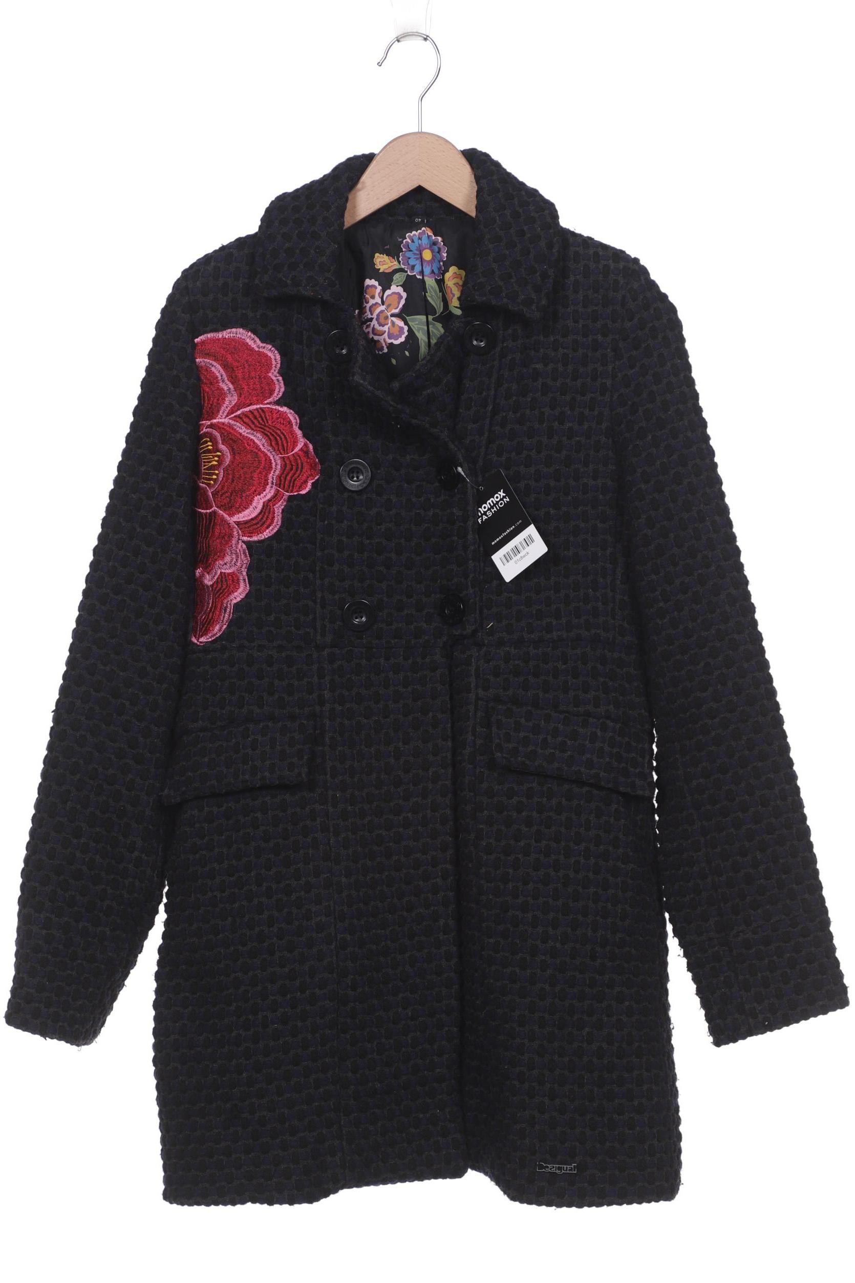 

Desigual Damen Mantel, schwarz, Gr. 40