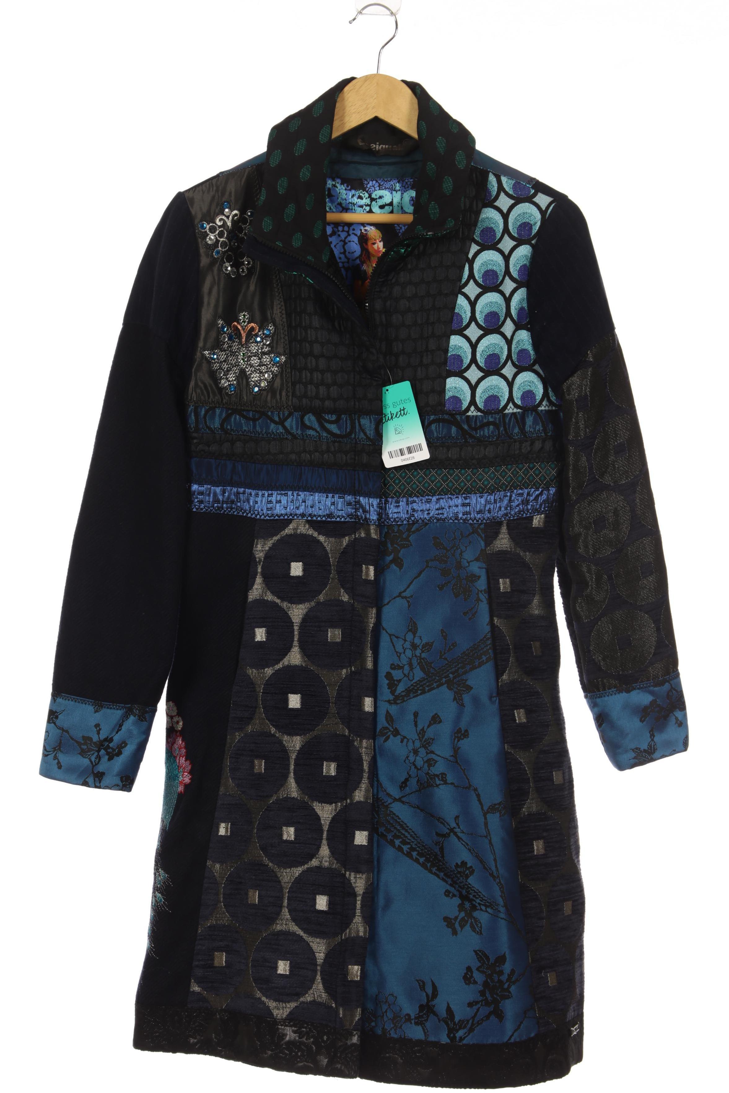 

Desigual Damen Mantel, mehrfarbig, Gr. 42
