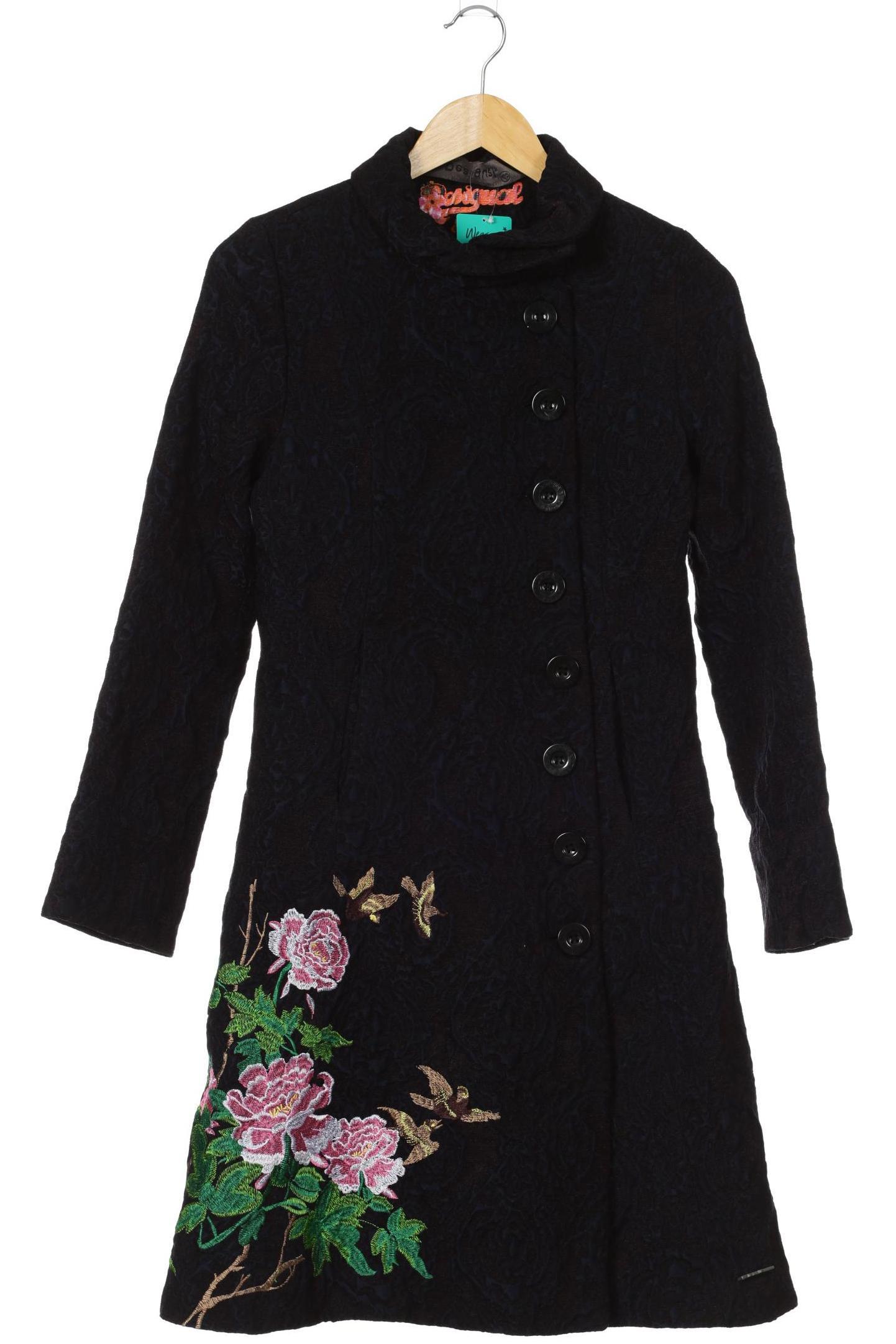 

Desigual Damen Mantel, grau, Gr. 40