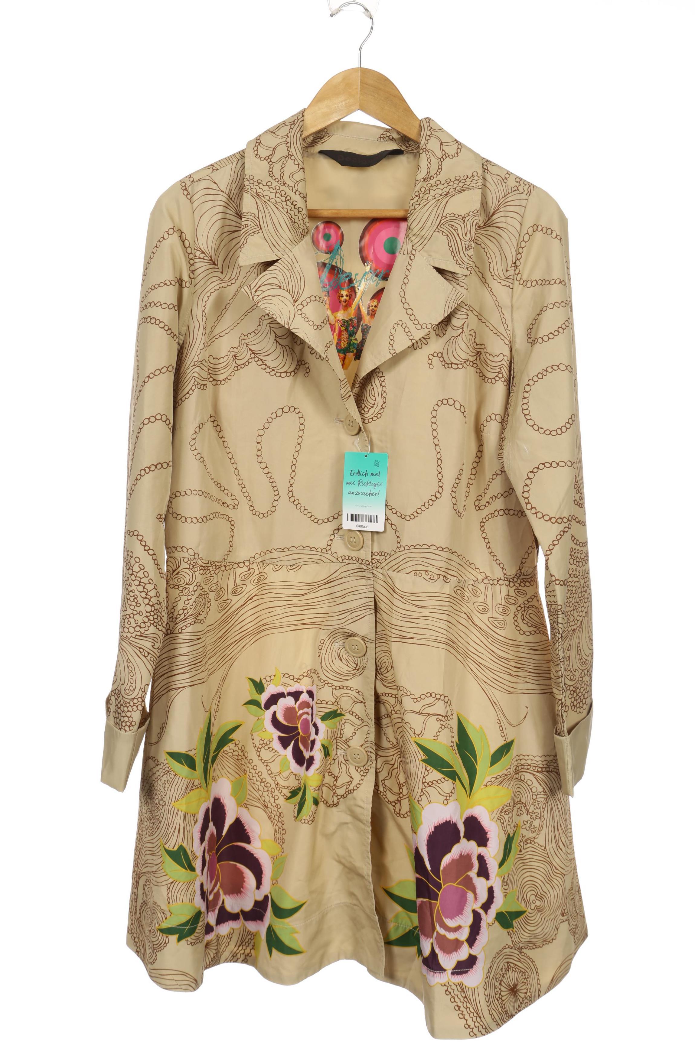 

Desigual Damen Mantel, beige, Gr. 46