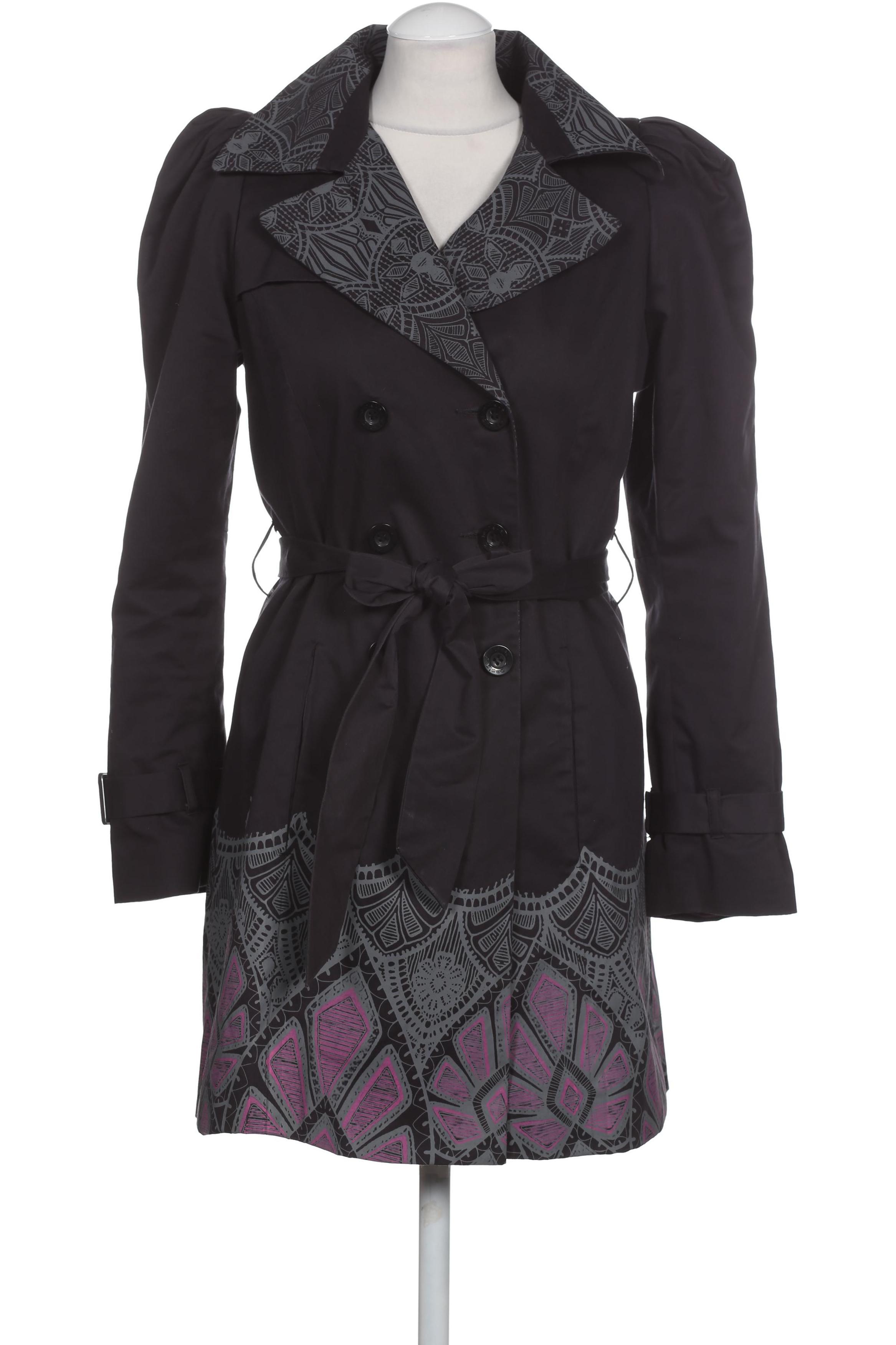 

Desigual Damen Mantel, schwarz, Gr. 38