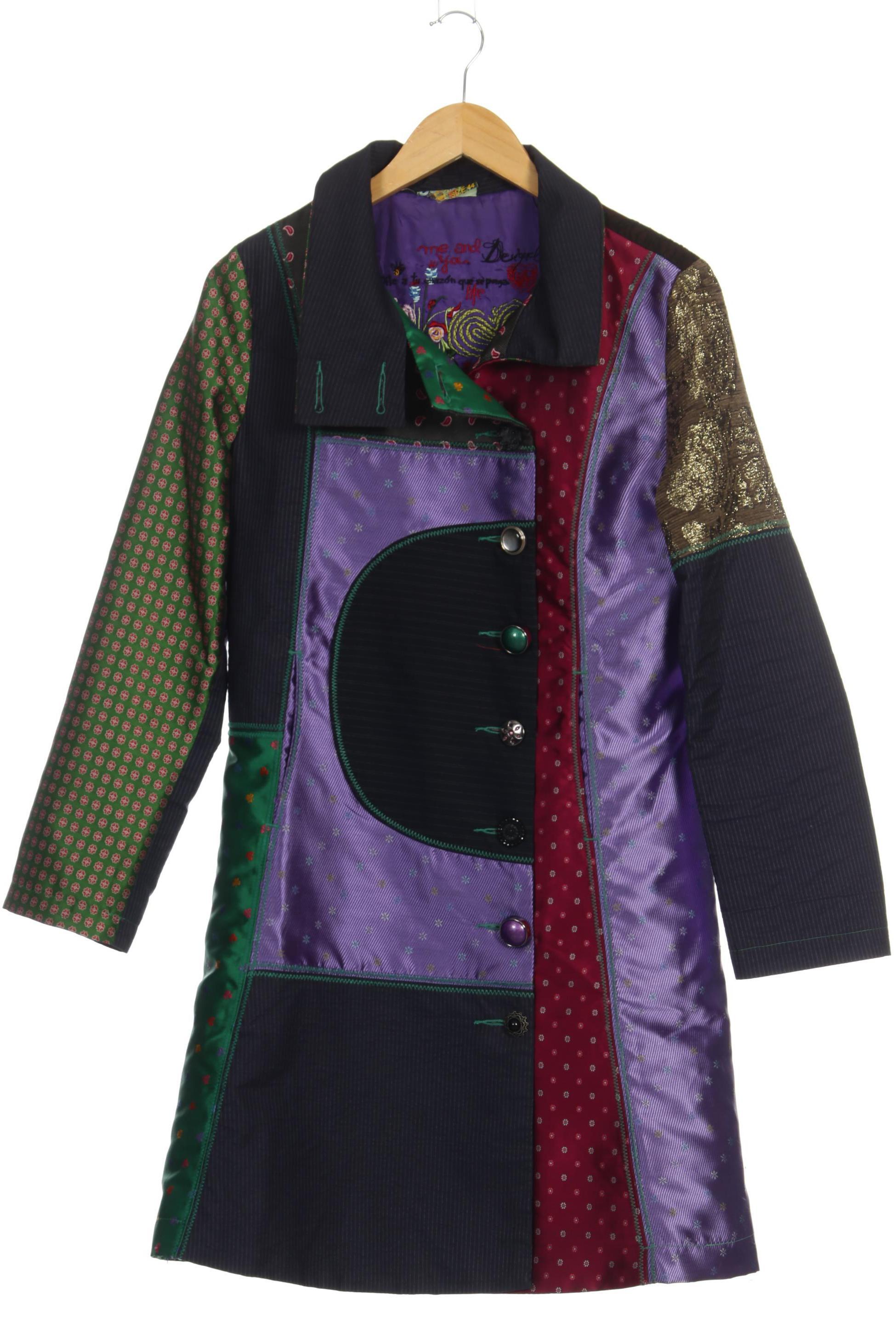 

Desigual Damen Mantel, blau, Gr. 44