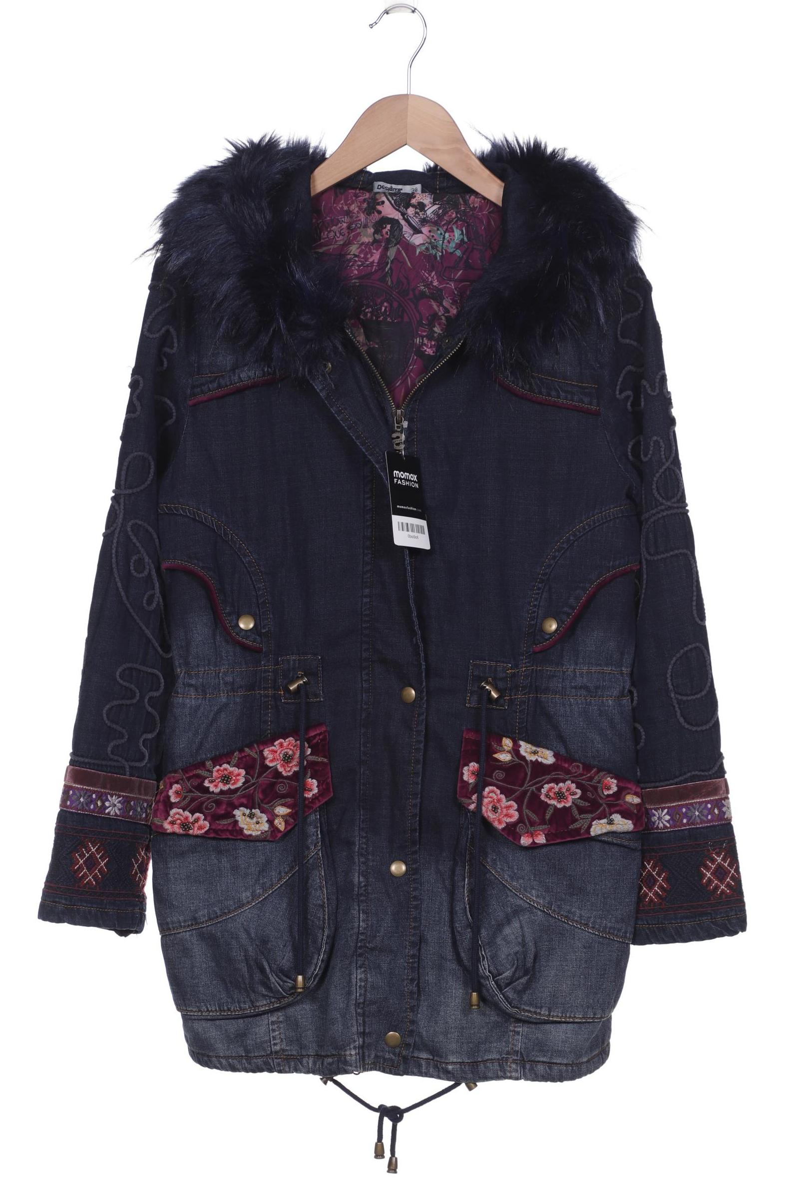 

Desigual Damen Mantel, marineblau