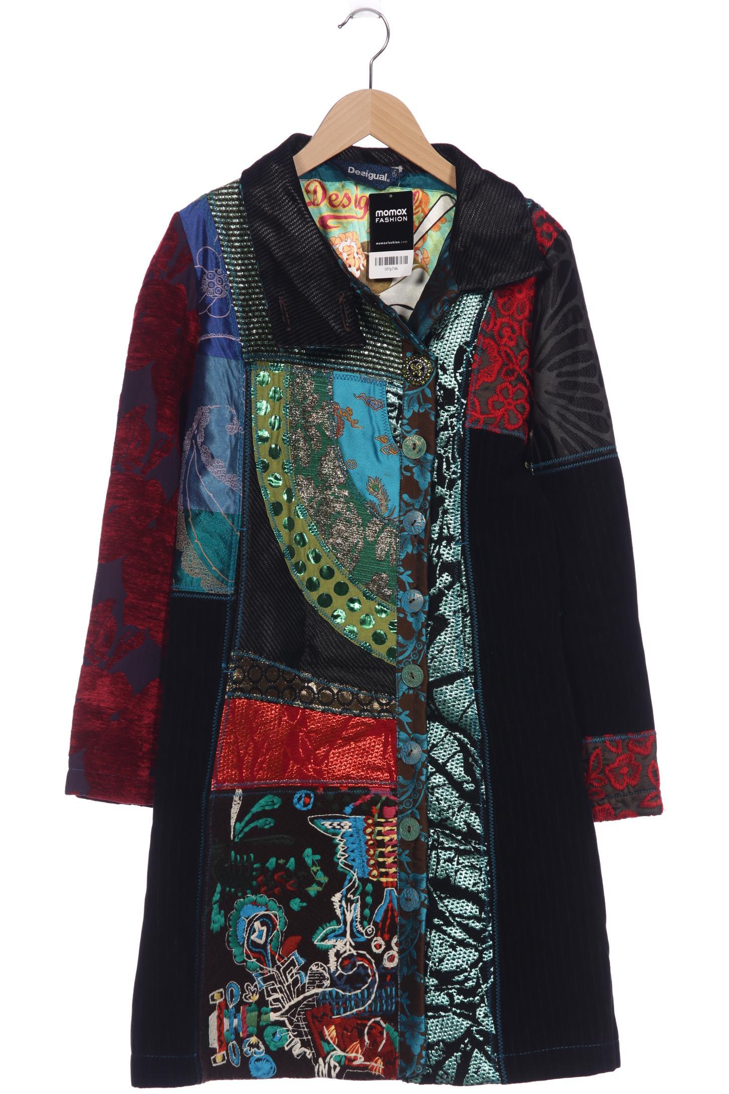 

Desigual Damen Mantel, mehrfarbig, Gr. 40