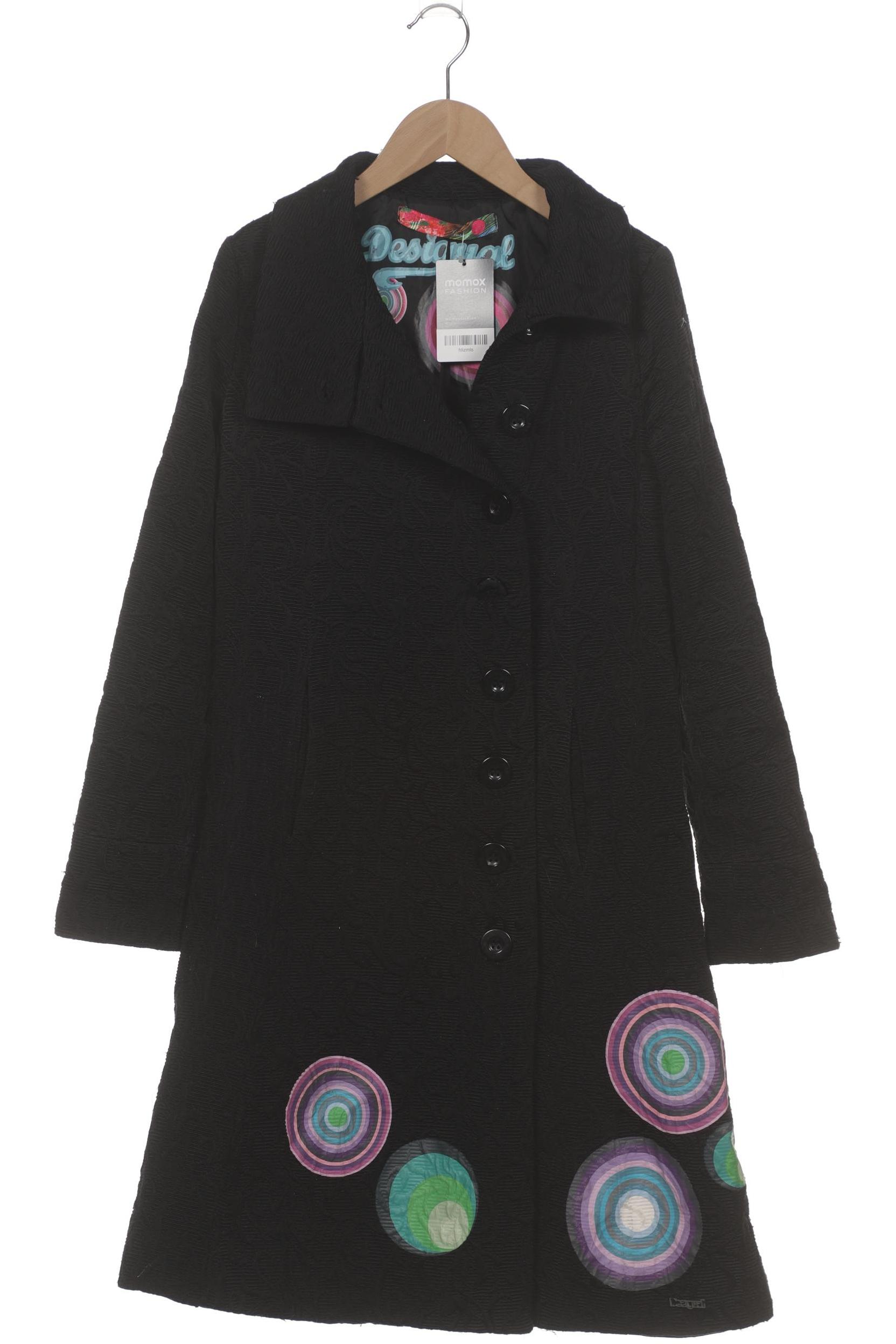 

Desigual Damen Mantel, schwarz, Gr. 40