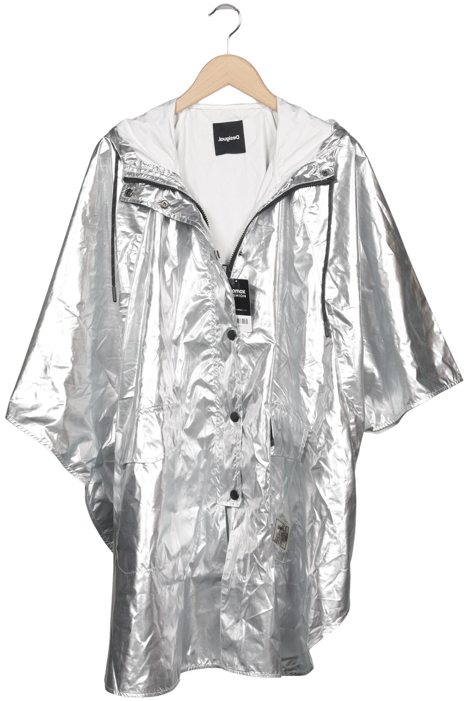 

Desigual Damen Mantel, silber, Gr. uni