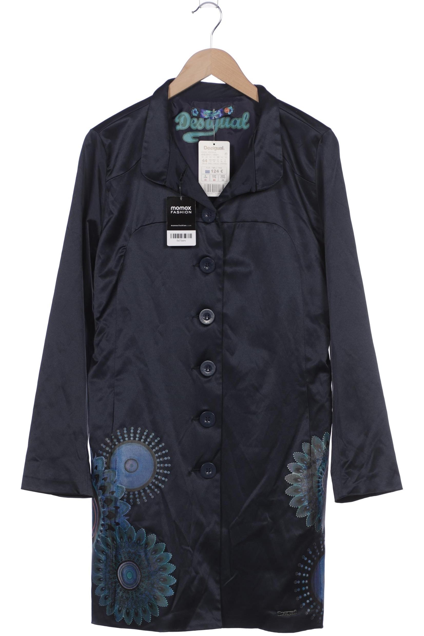 

Desigual Damen Mantel, marineblau, Gr. 44