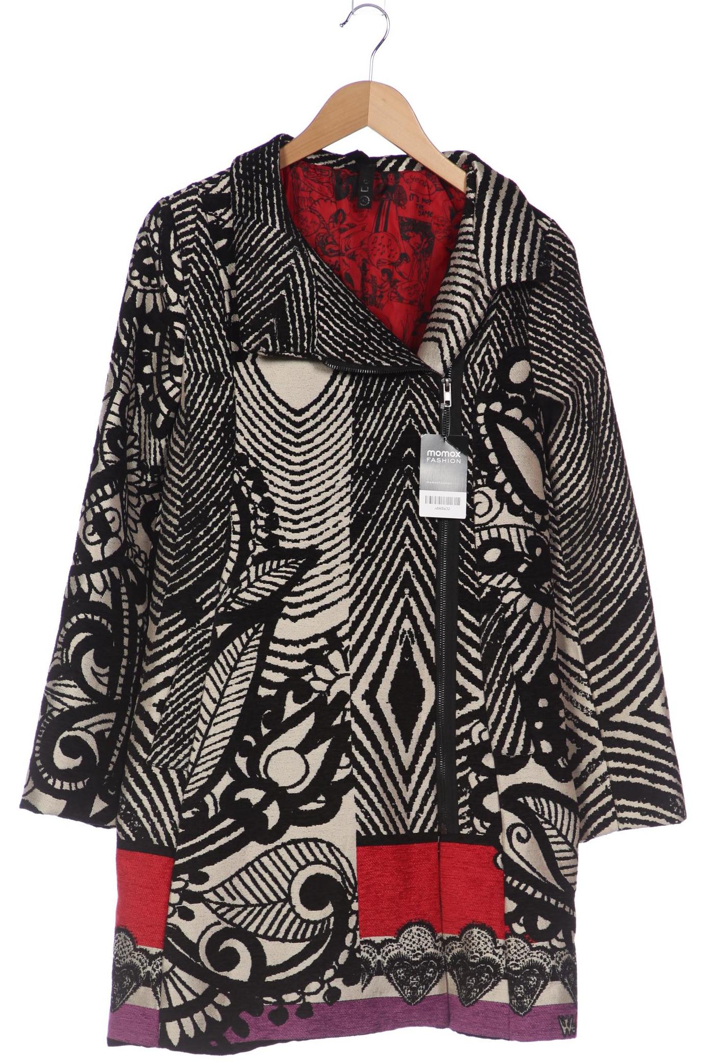 

Desigual Damen Mantel, schwarz, Gr. 42