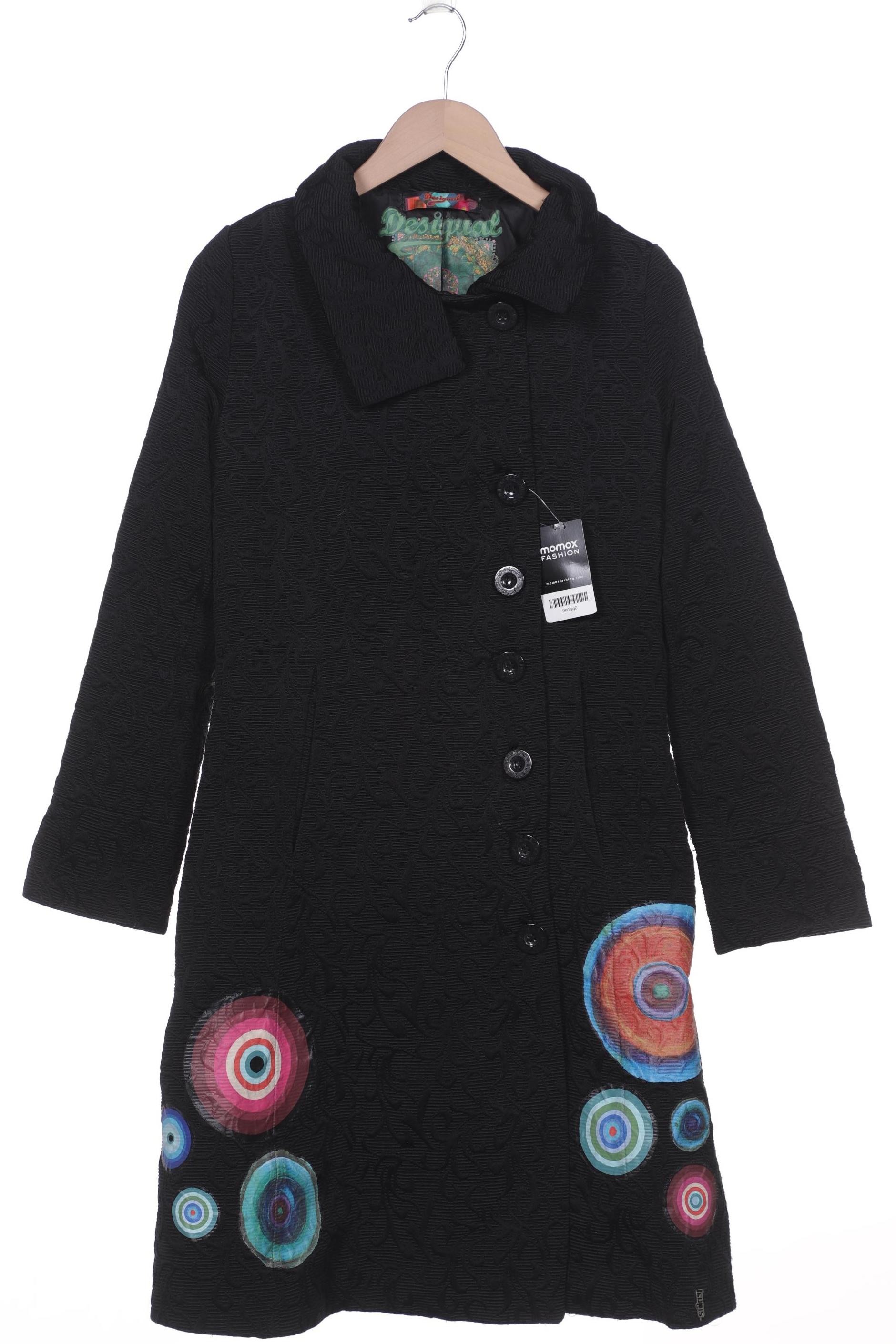 

Desigual Damen Mantel, schwarz