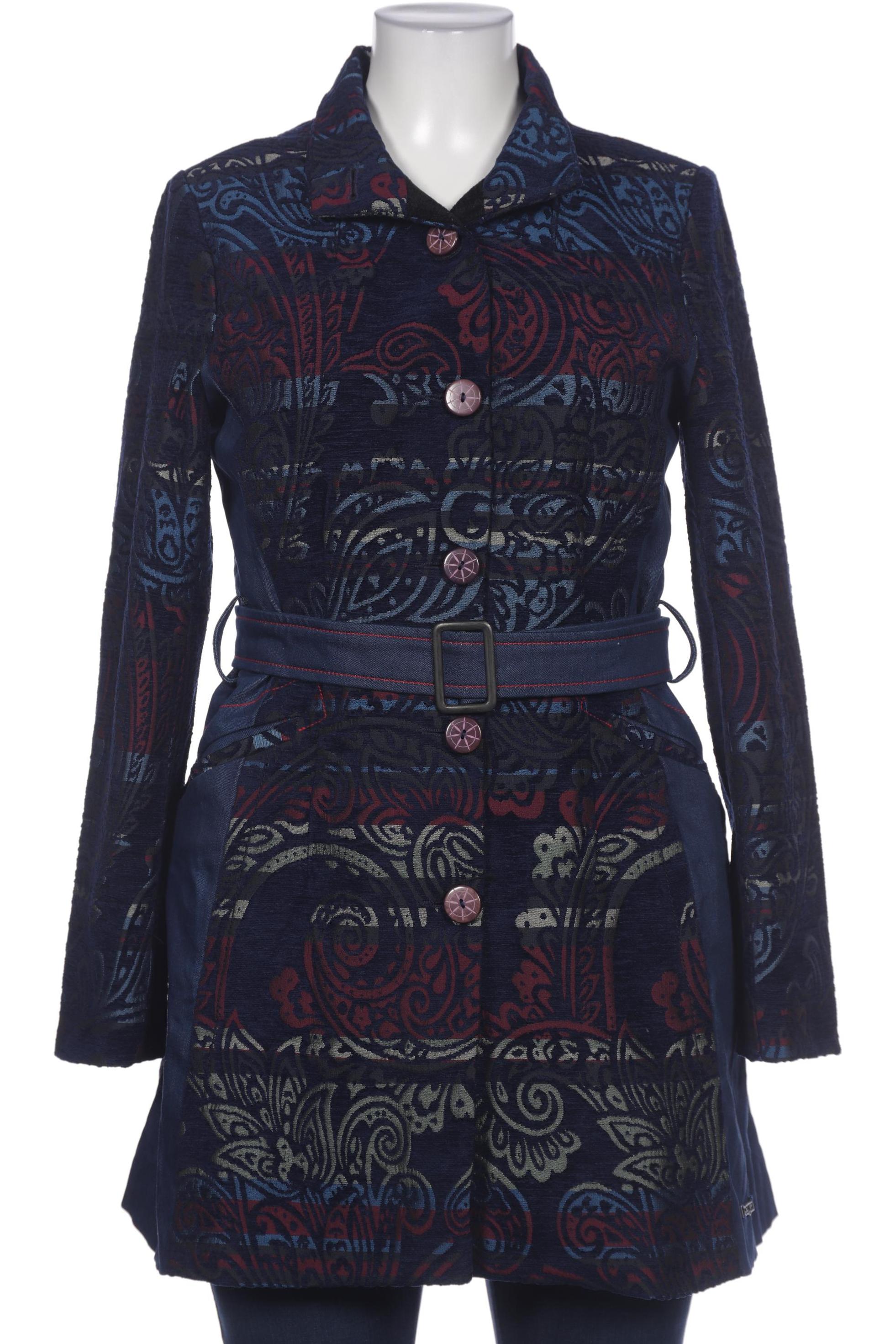 

Desigual Damen Mantel, marineblau, Gr. 42