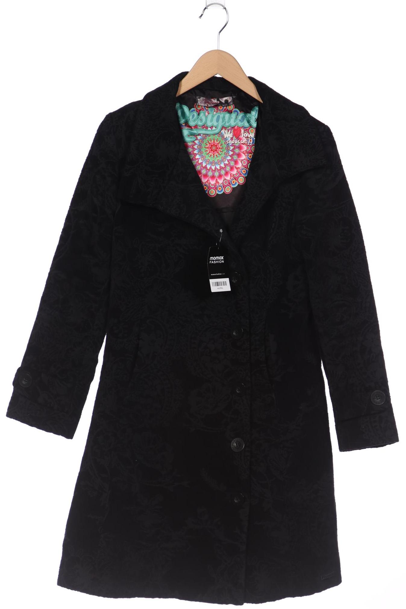 

Desigual Damen Mantel, schwarz
