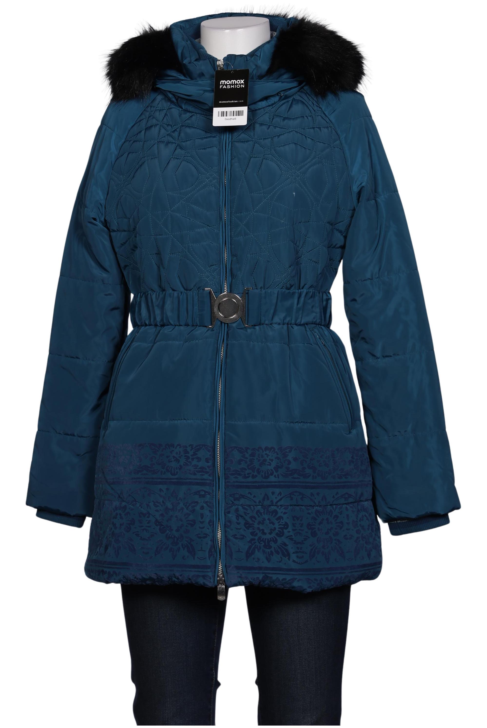 

Desigual Damen Mantel, blau, Gr. 40