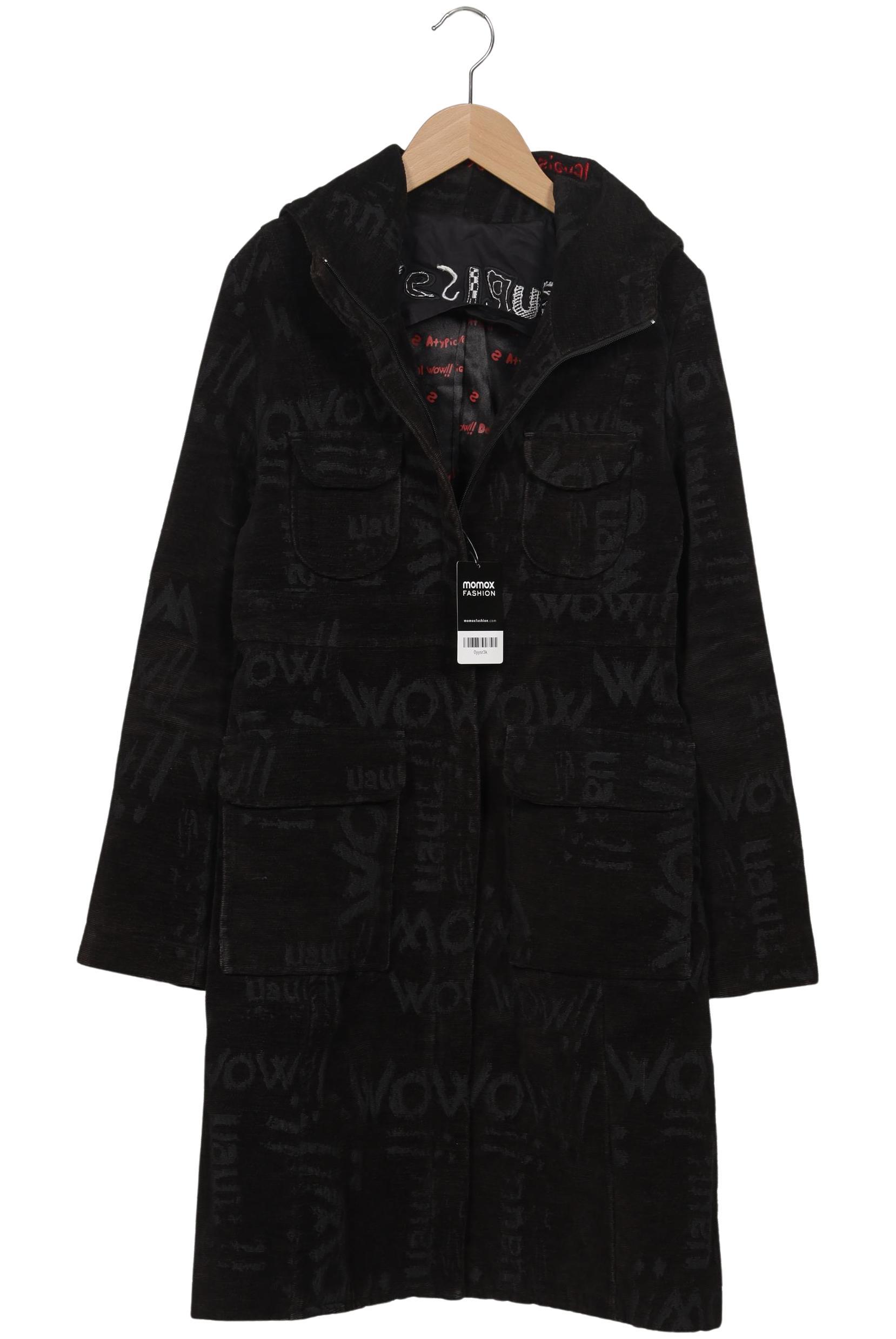 

Desigual Damen Mantel, schwarz, Gr. 40
