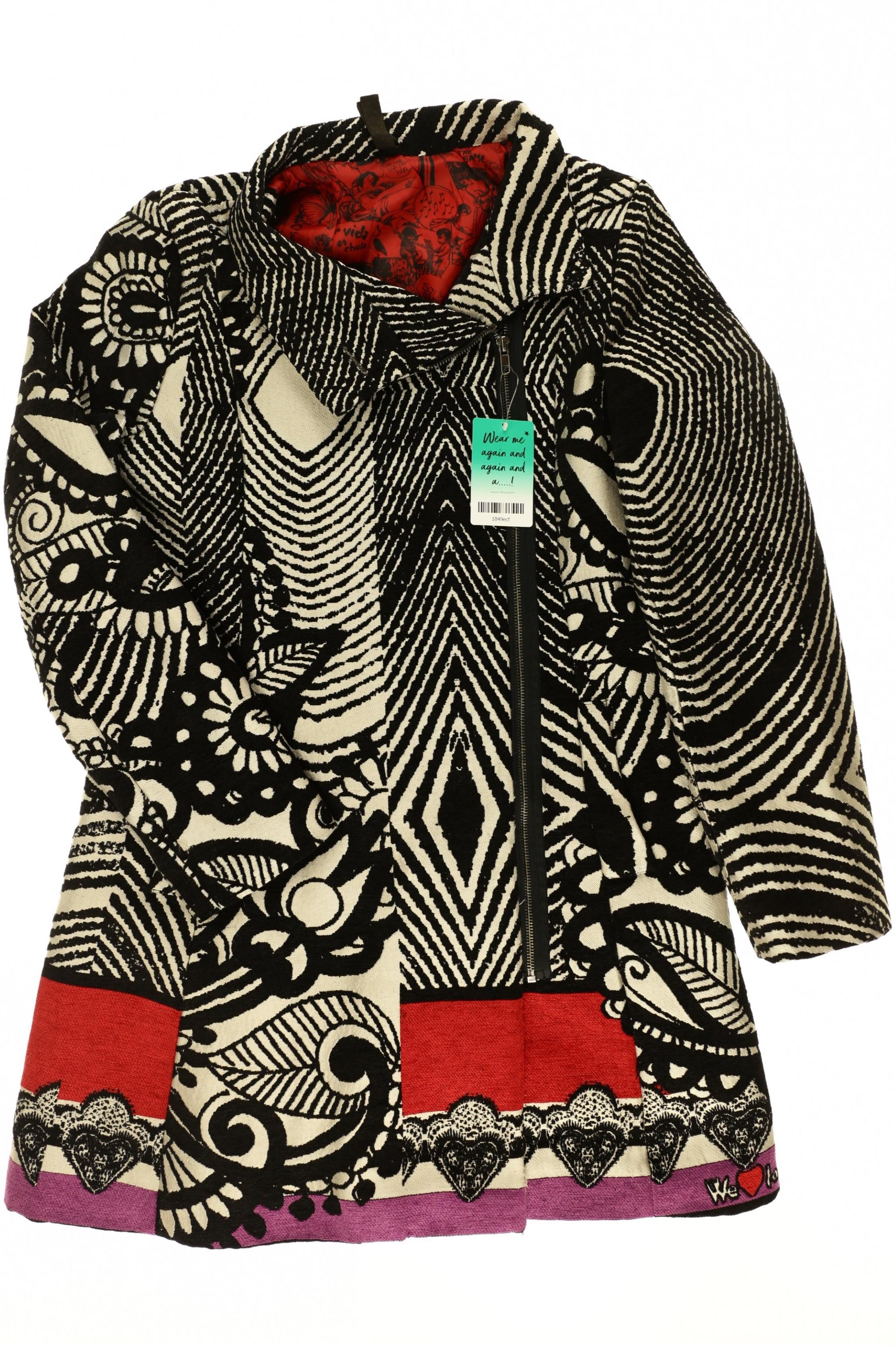 

Desigual Damen Mantel, schwarz, Gr. 42