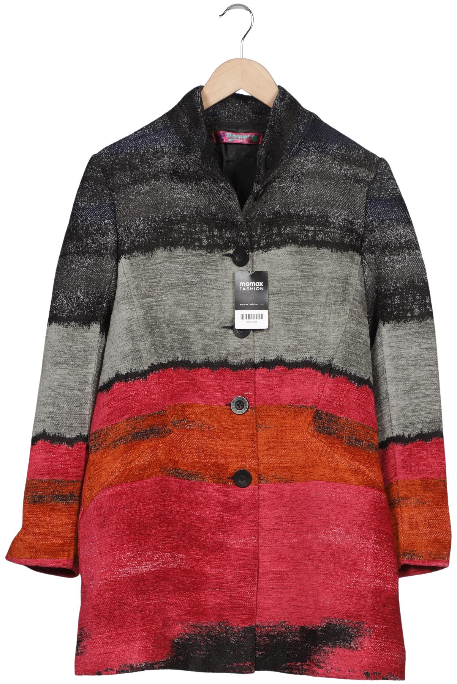 

Desigual Damen Mantel, mehrfarbig, Gr. 40