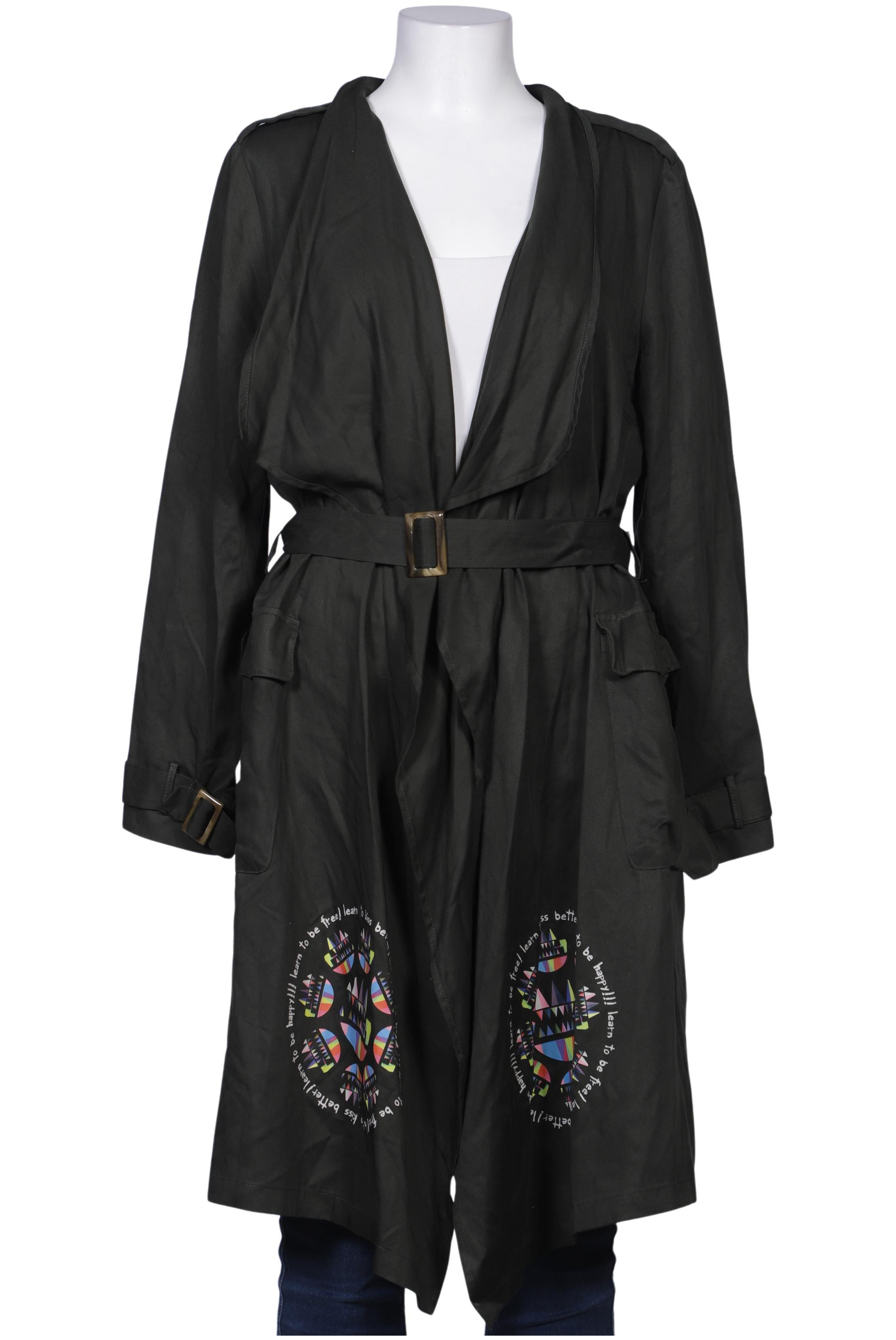 

Desigual Damen Mantel, grün, Gr. 42