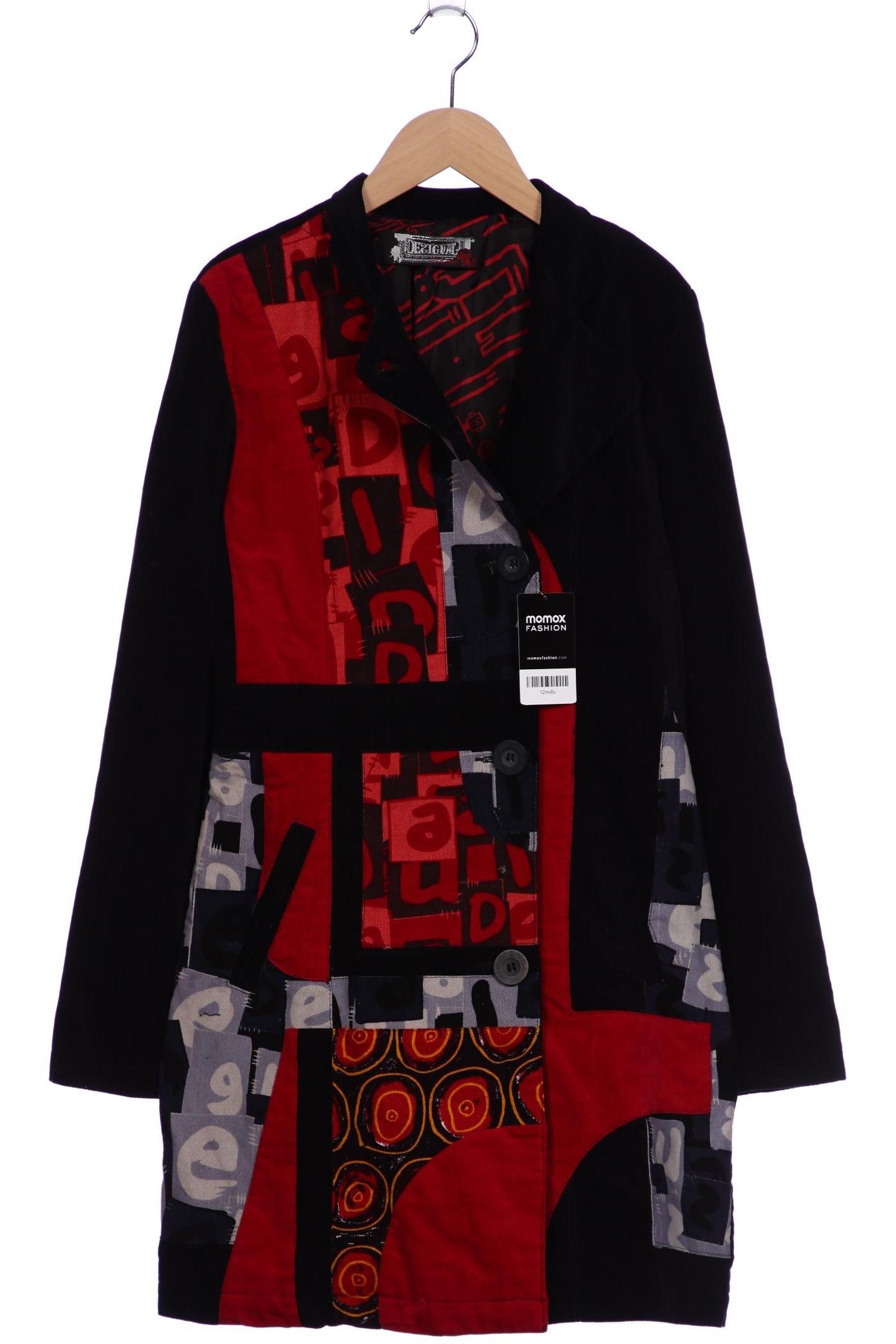 

Desigual Damen Mantel, schwarz, Gr. 38