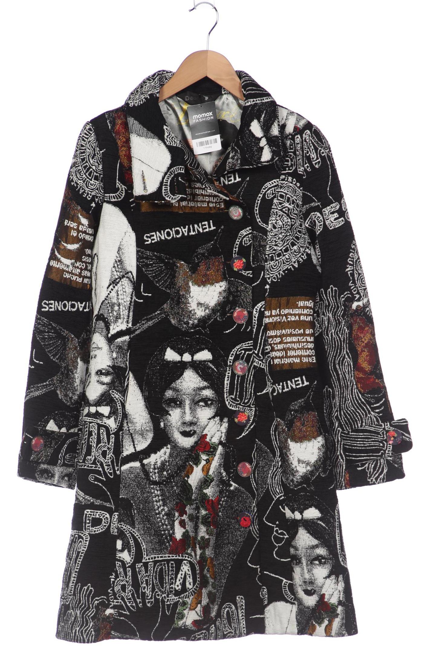 

Desigual Damen Mantel, schwarz
