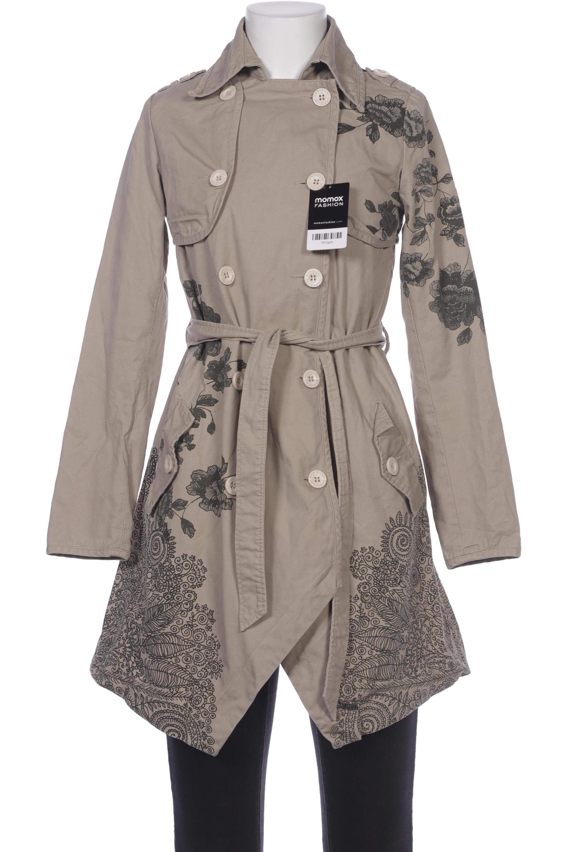 

Desigual Damen Mantel, beige, Gr. 36