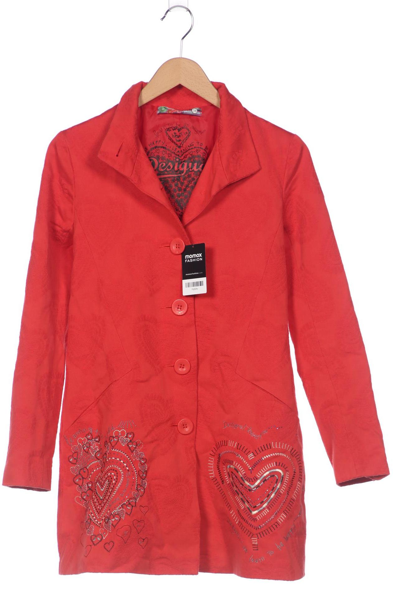 

Desigual Damen Mantel, rot, Gr. 38