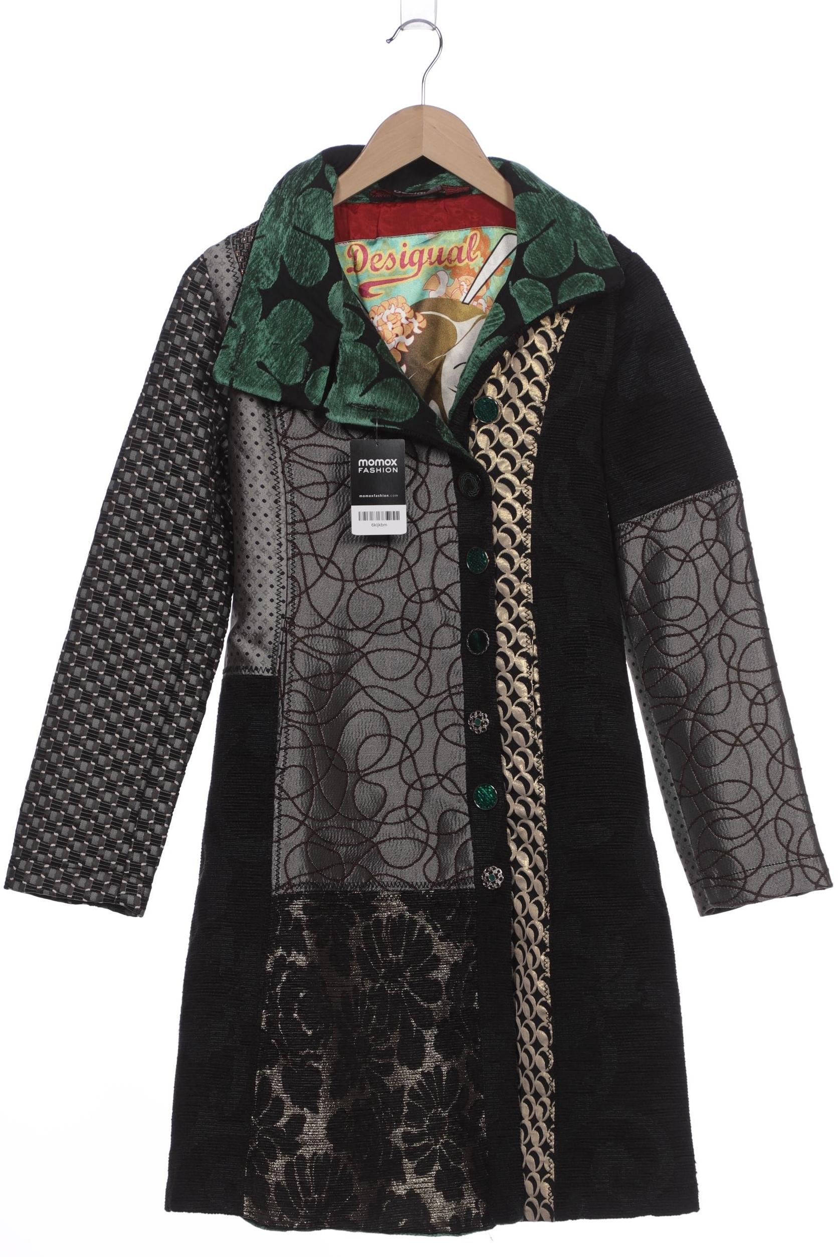 

Desigual Damen Mantel, mehrfarbig, Gr. 38