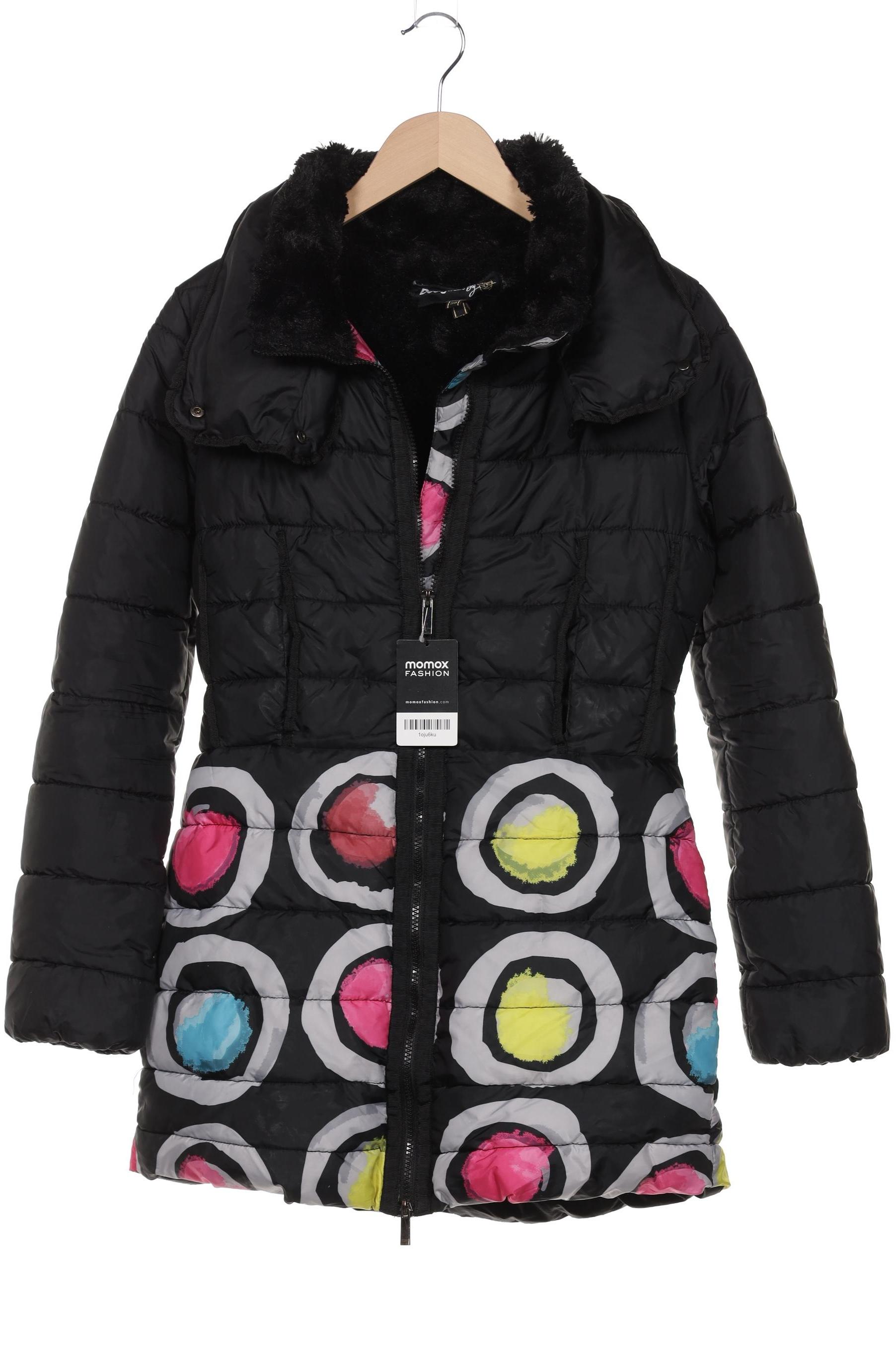 

Desigual Damen Mantel, schwarz, Gr. 38