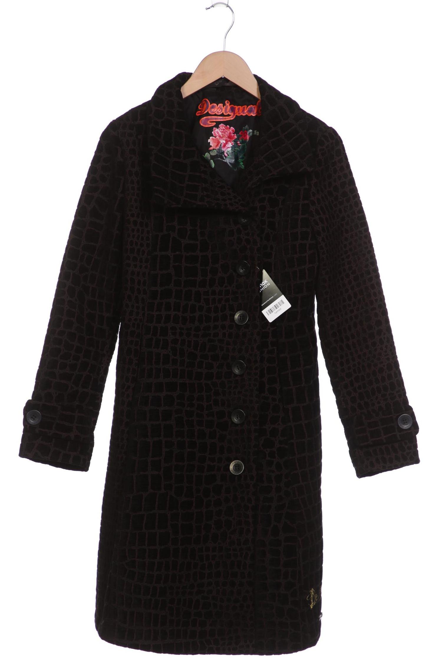 

Desigual Damen Mantel, schwarz, Gr. 42