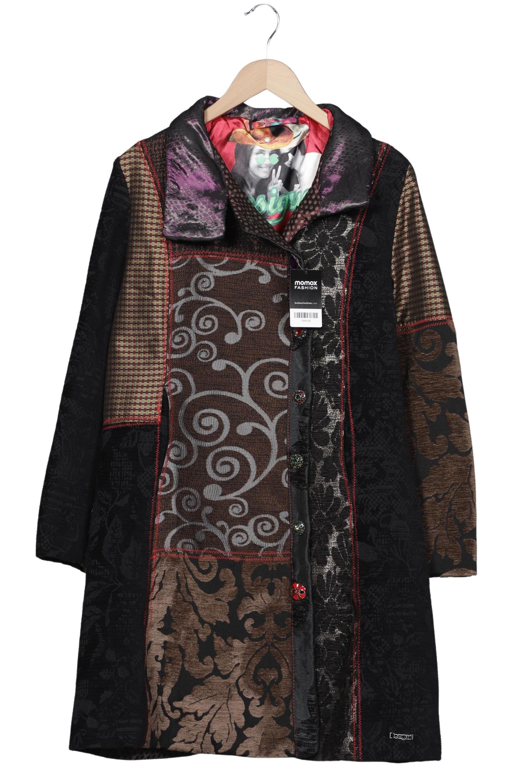 

Desigual Damen Mantel, mehrfarbig, Gr. 48
