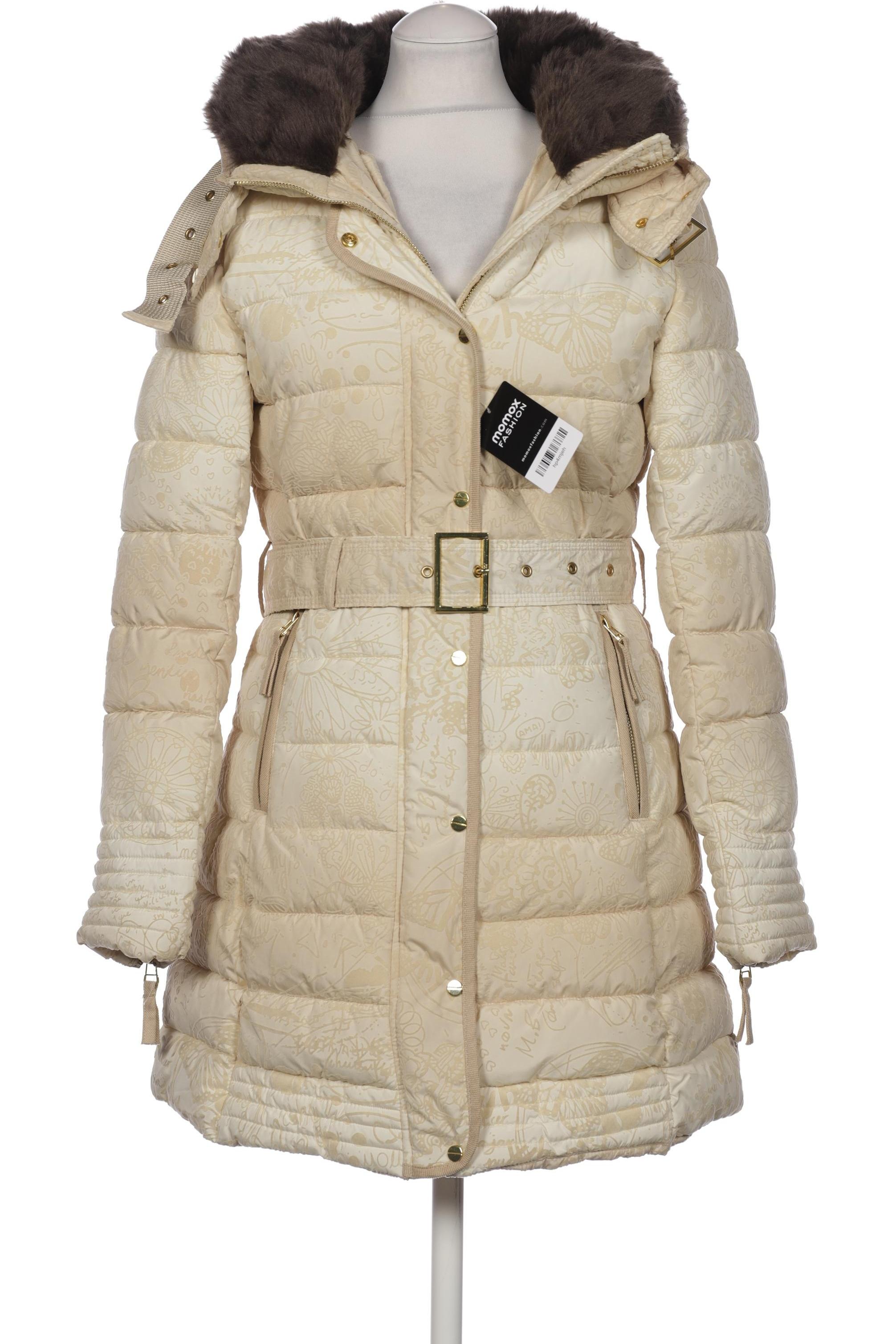 

Desigual Damen Mantel, cremeweiß, Gr. 38