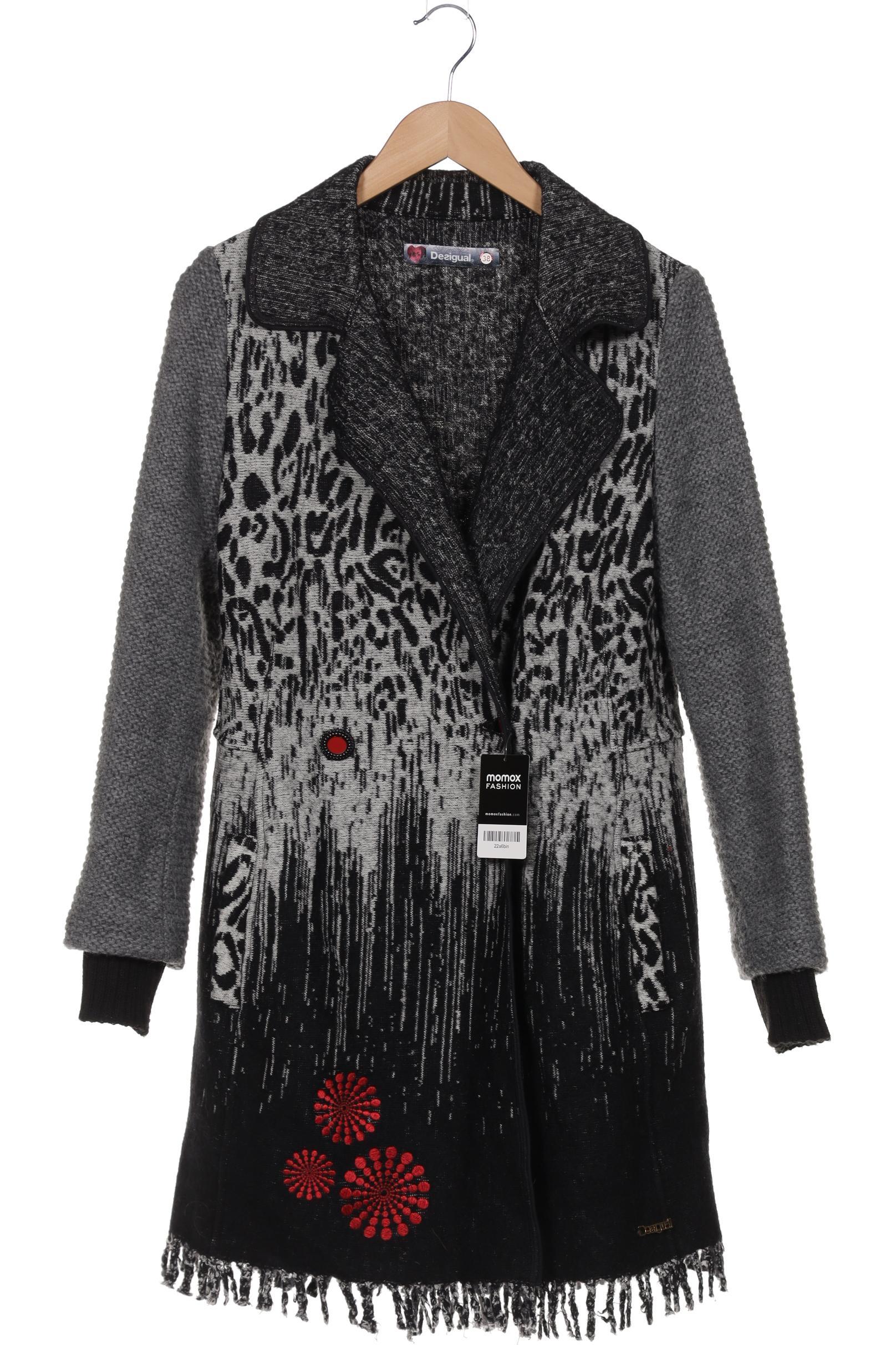 

Desigual Damen Mantel, grau, Gr. 38