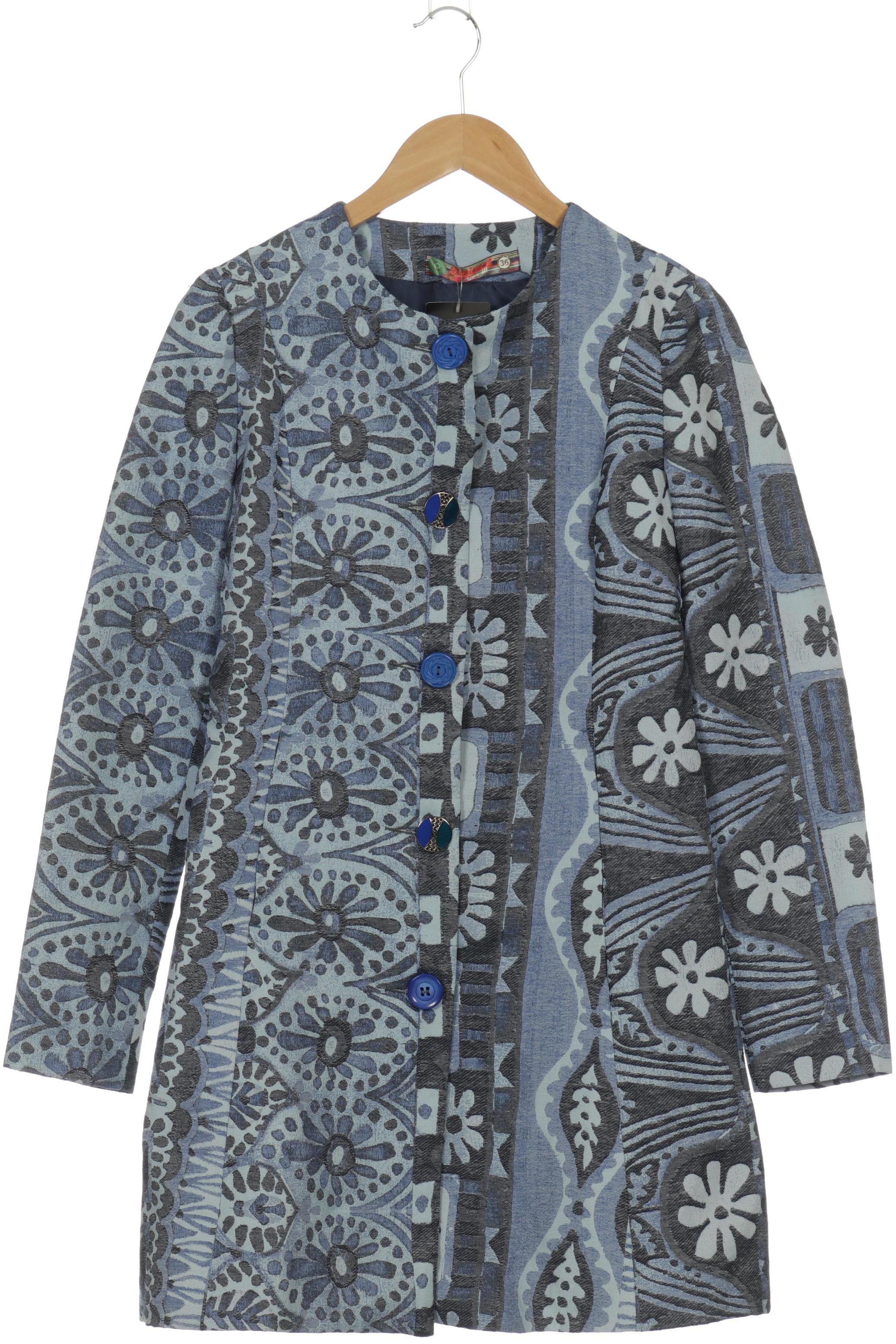 

Desigual Damen Mantel, blau, Gr. 36