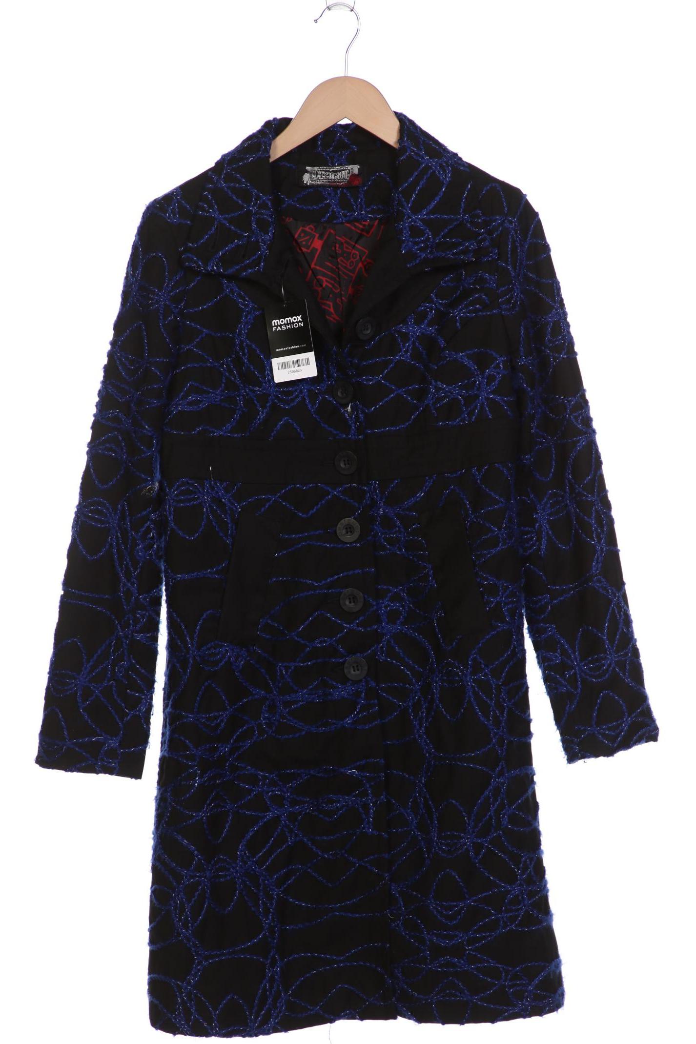 

Desigual Damen Mantel, schwarz