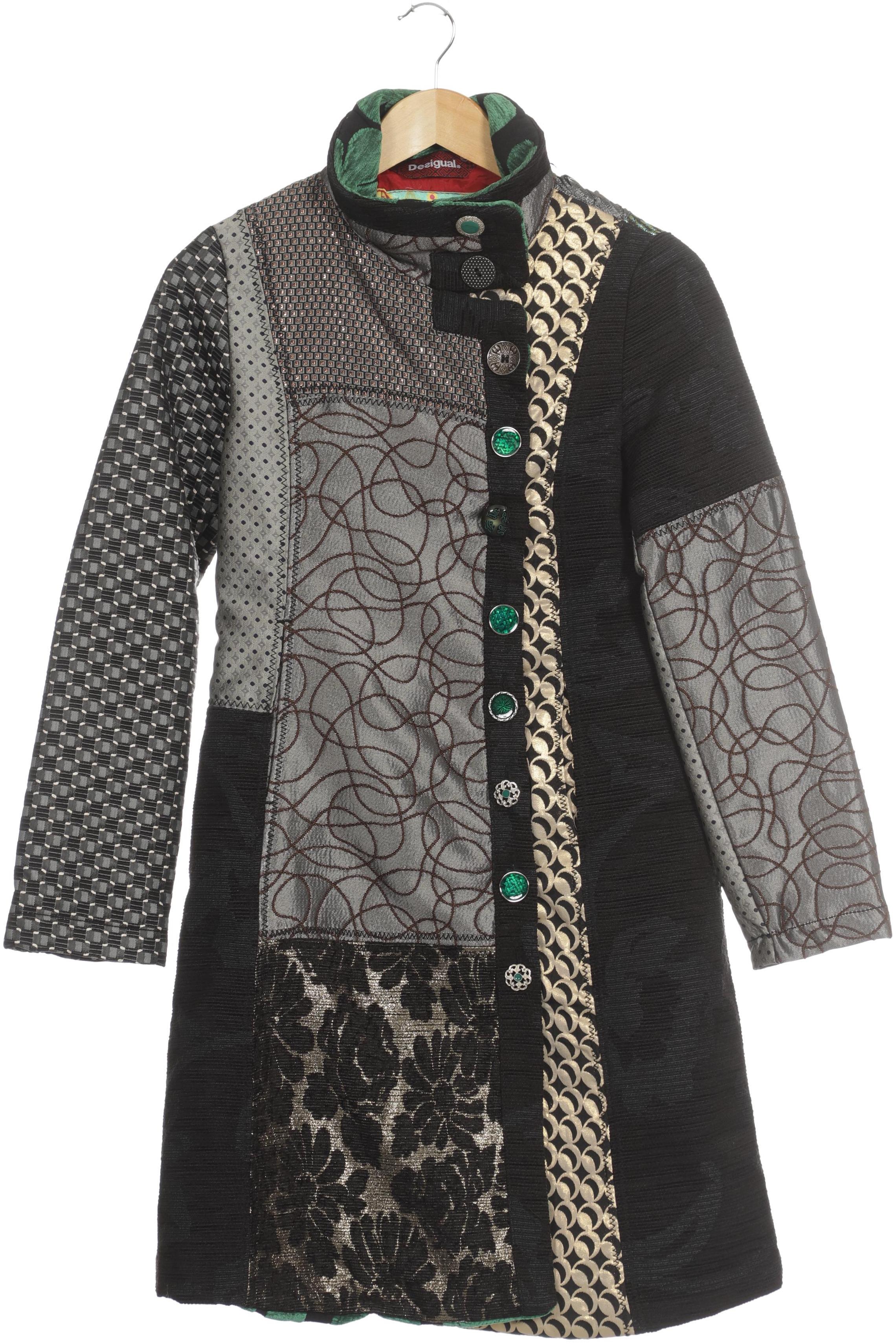 

Desigual Damen Mantel, grau, Gr. 38