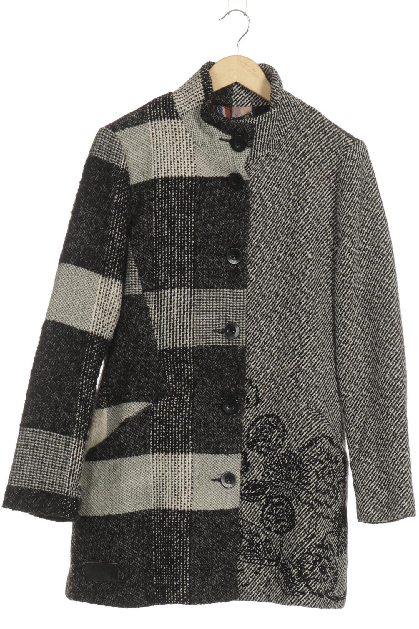 

Desigual Damen Mantel, grau, Gr. 44