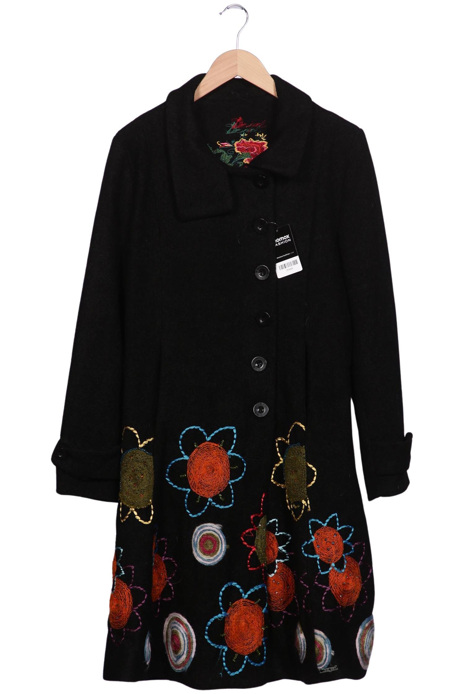 

Desigual Damen Mantel, schwarz, Gr. 46