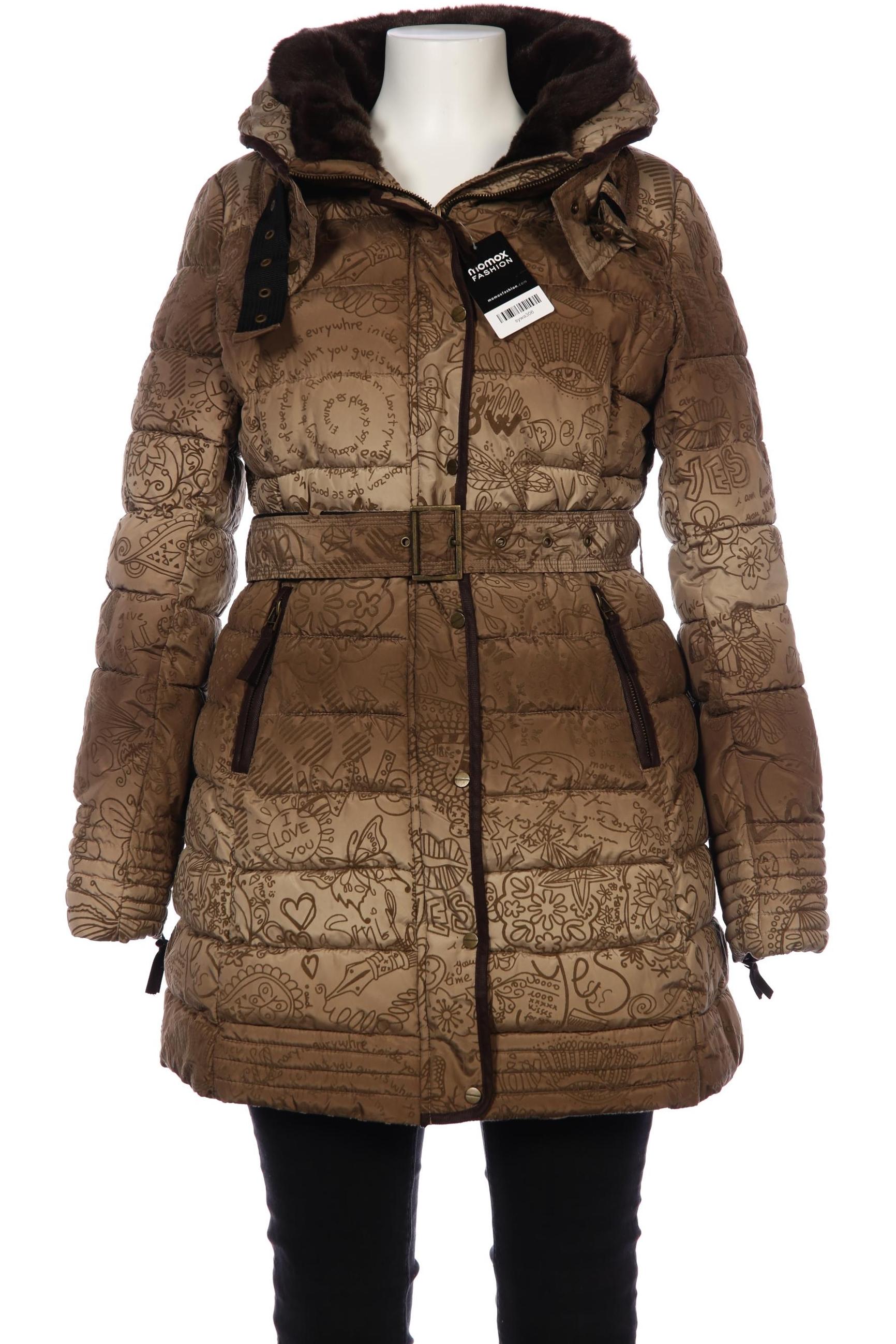 

Desigual Damen Mantel, braun, Gr. 44