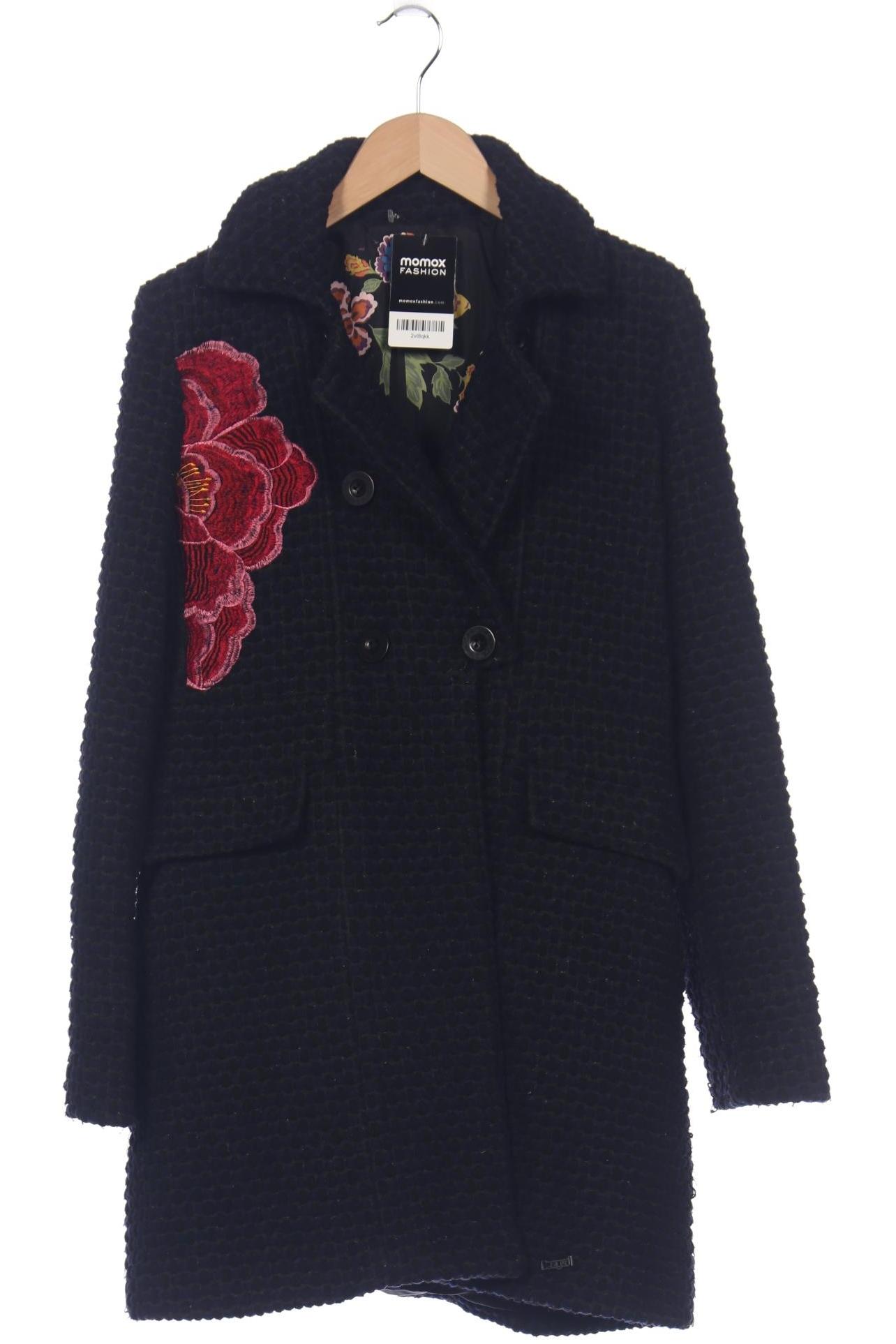 

Desigual Damen Mantel, schwarz, Gr. 42