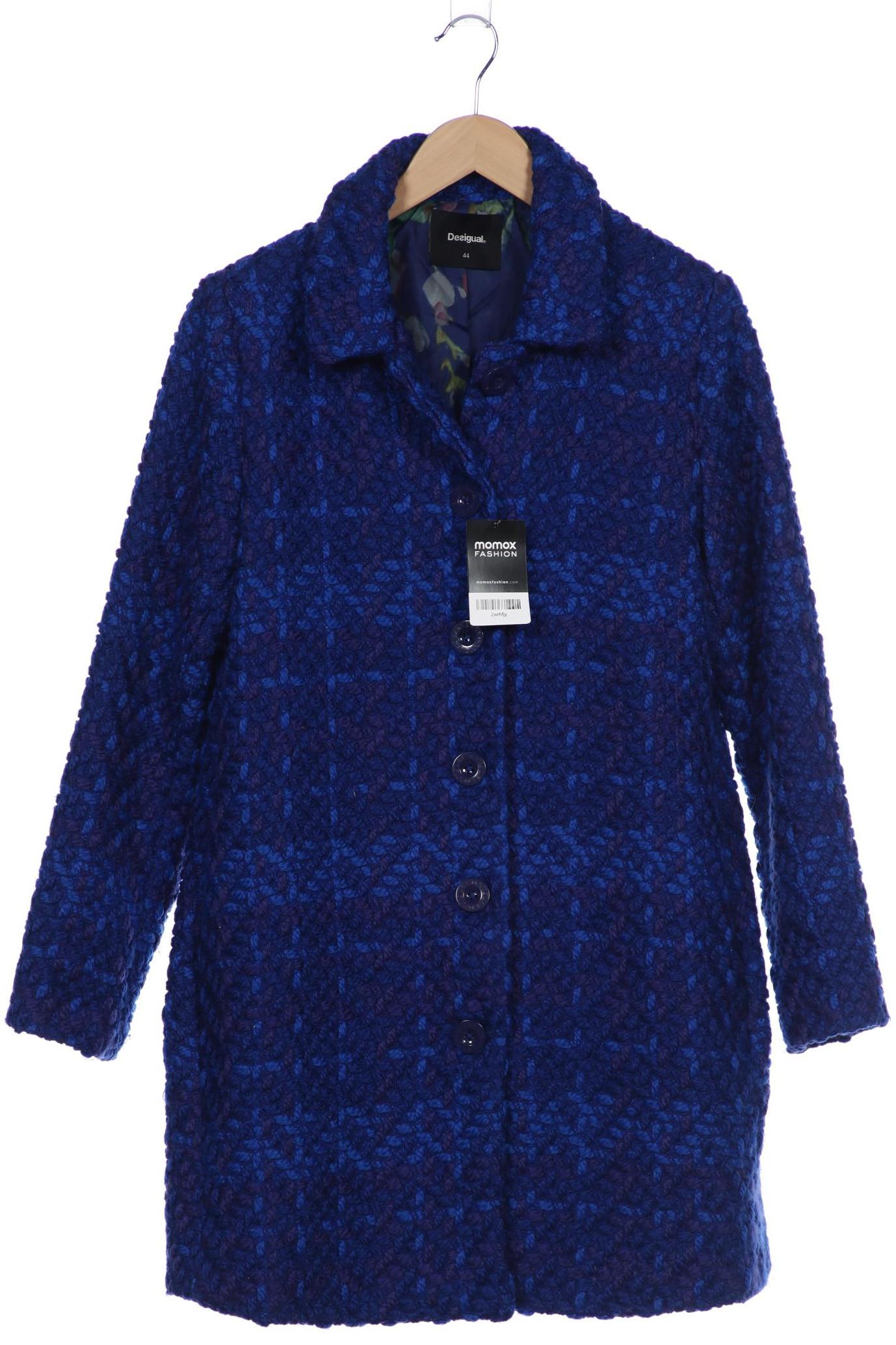

Desigual Damen Mantel, blau, Gr. 44